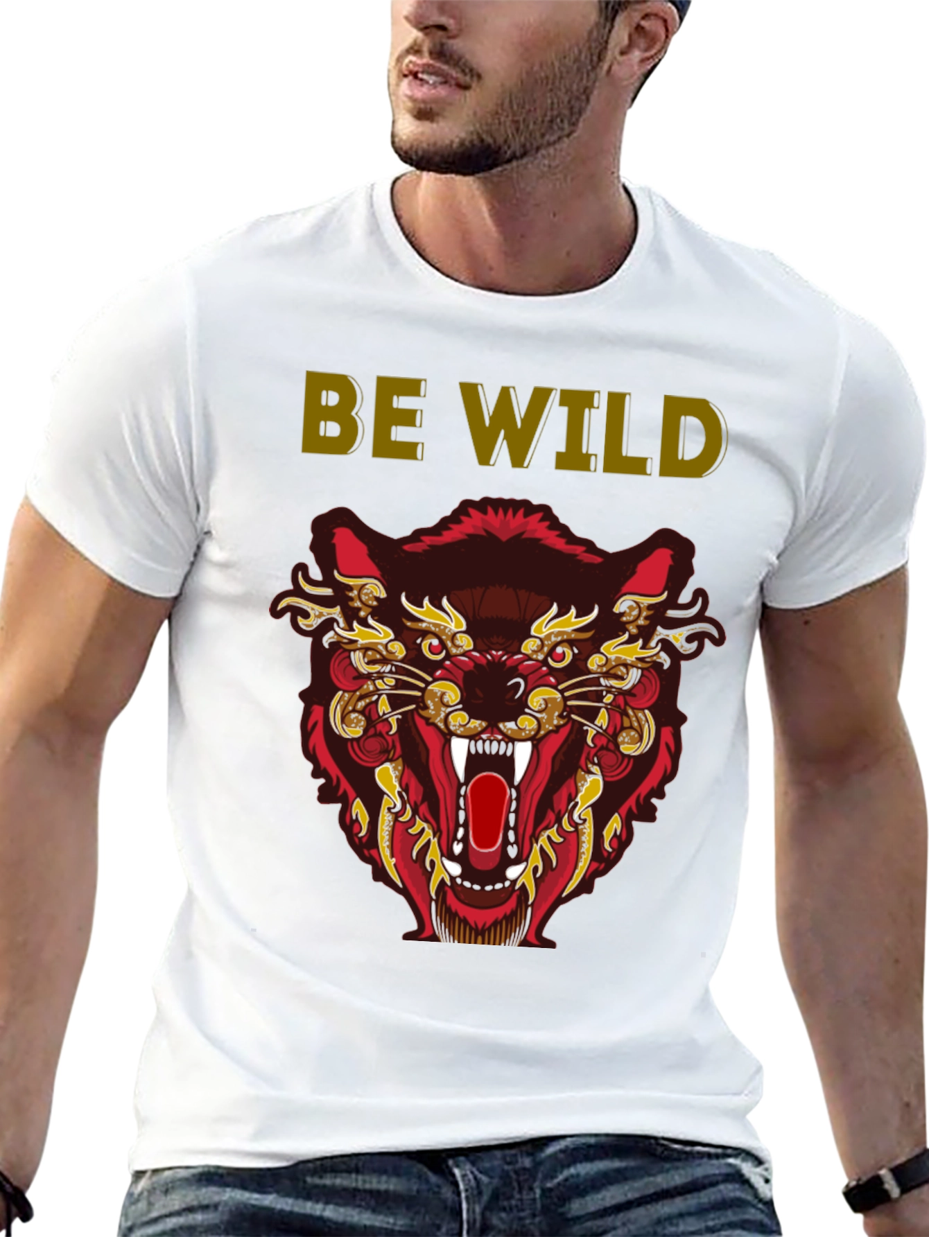 Be Wild Graphic T-Shirt
