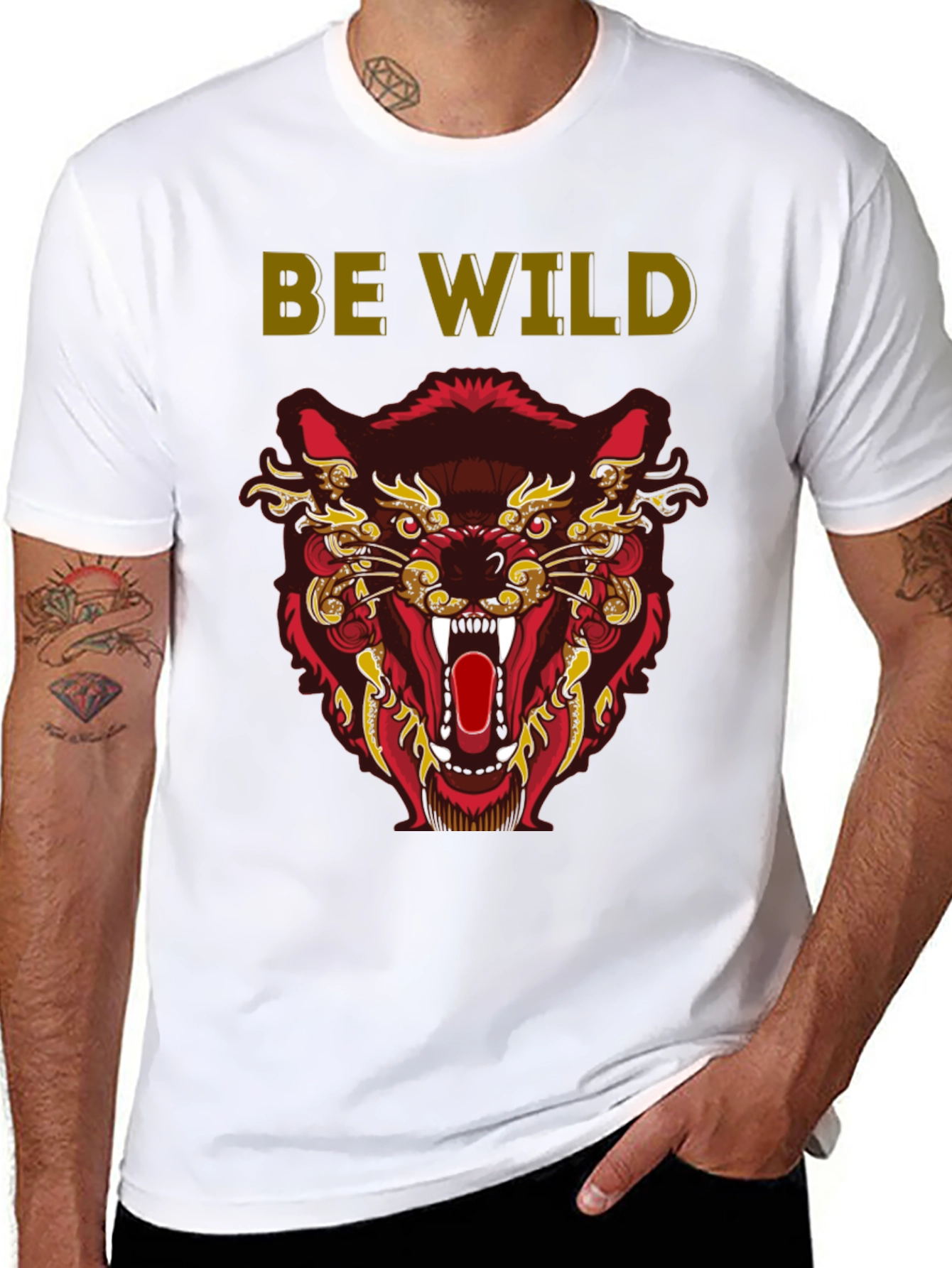 Be Wild Graphic T-Shirt