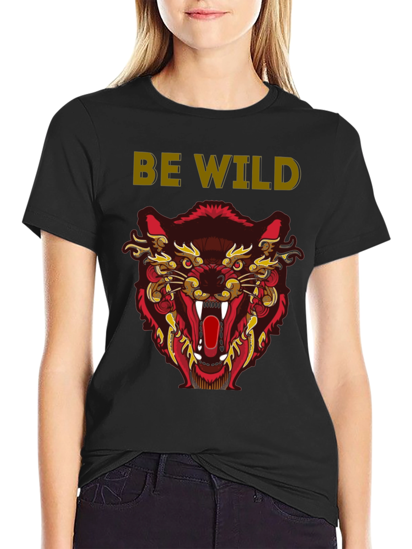 Be Wild Graphic T-Shirt