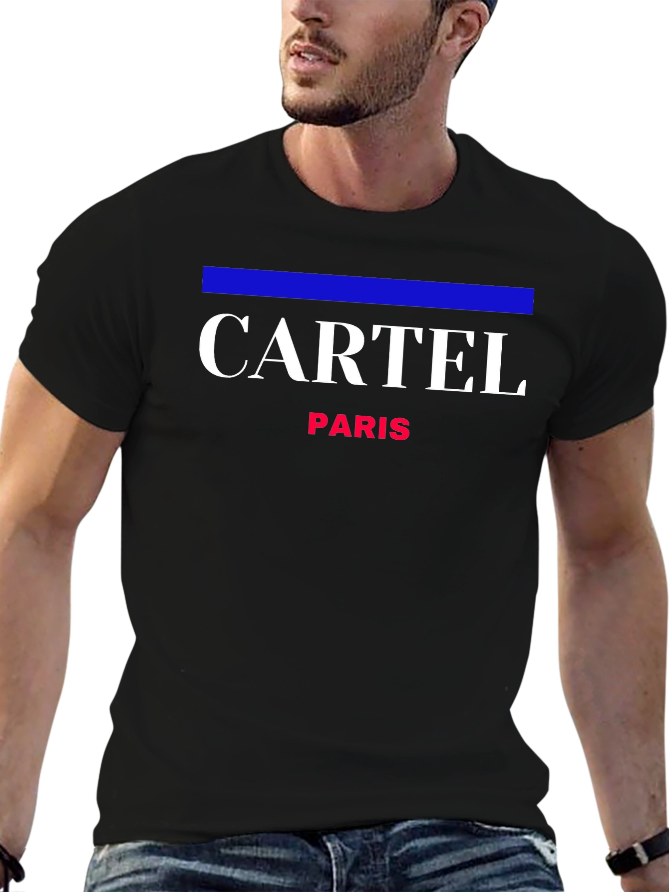 Cartel Paris Graphic T-Shirt - Black