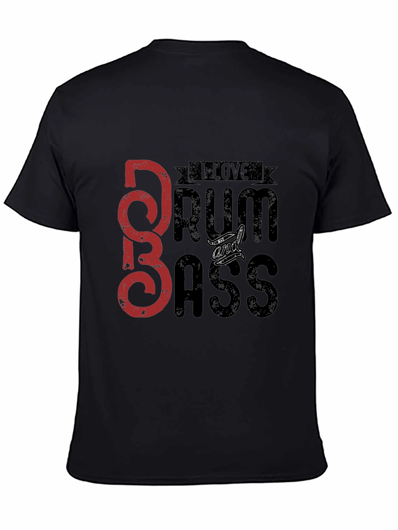 Drum & Bass T-Shirt - Music Lover Tee