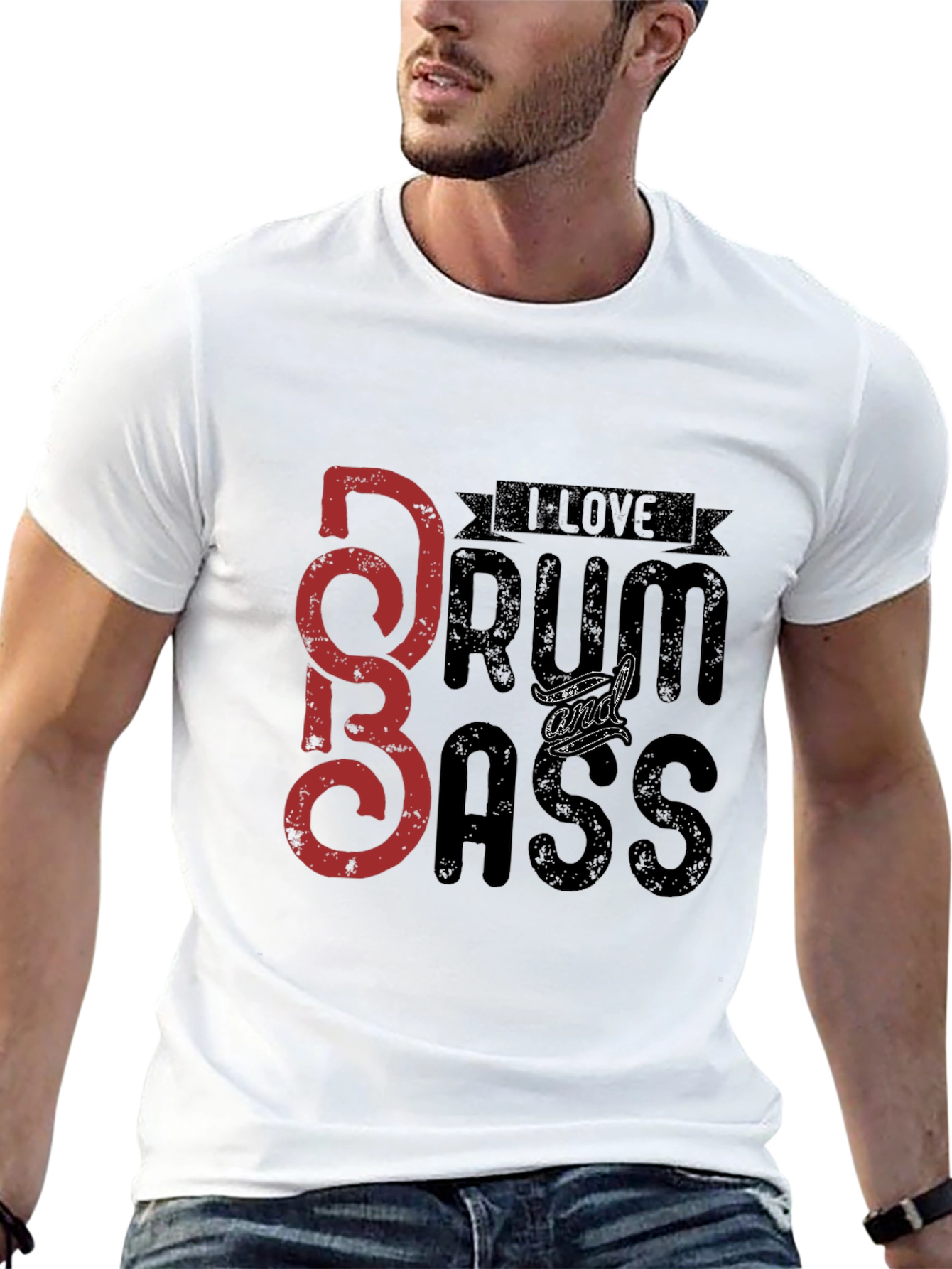Drum & Bass T-Shirt - Music Lover Tee