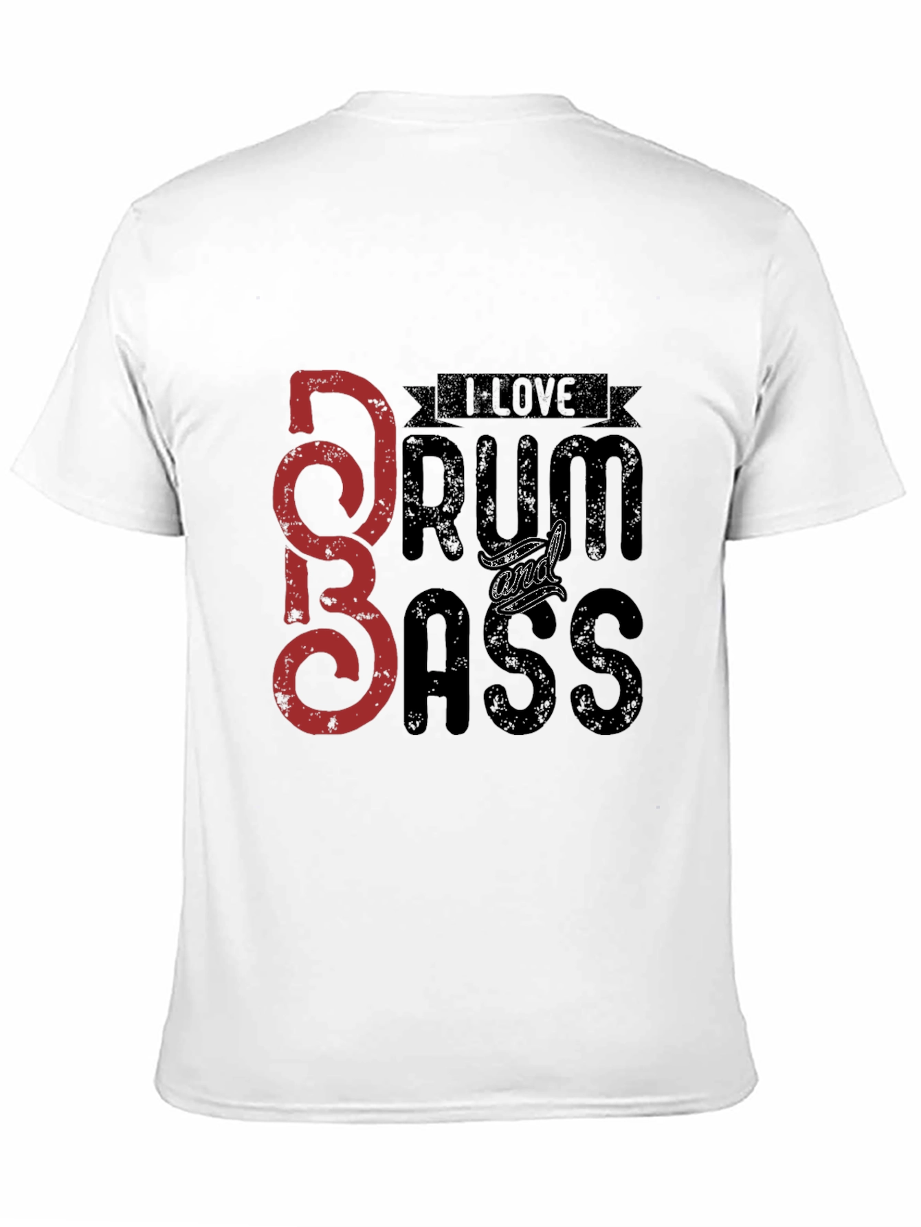 Drum & Bass T-Shirt - Music Lover Tee