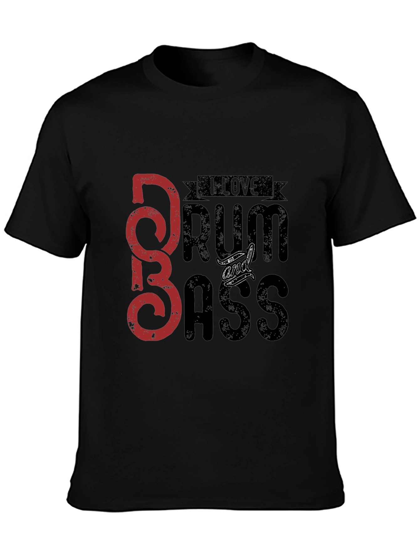 Drum & Bass T-Shirt - Music Lover Tee