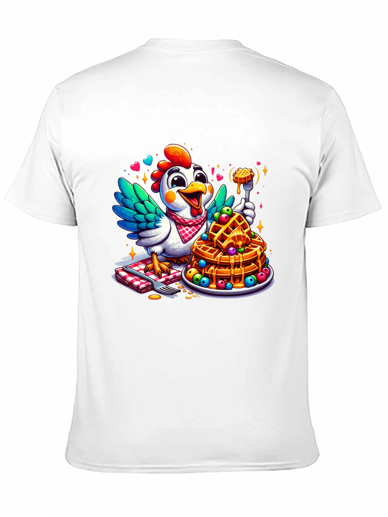 Chicken Waffles Graphic Tee