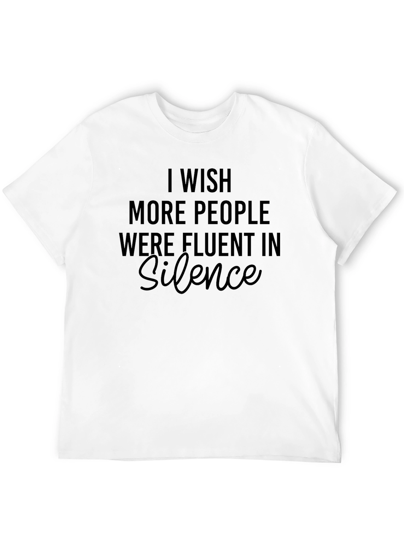 Fluent In Silence Graphic Tee - Unisex