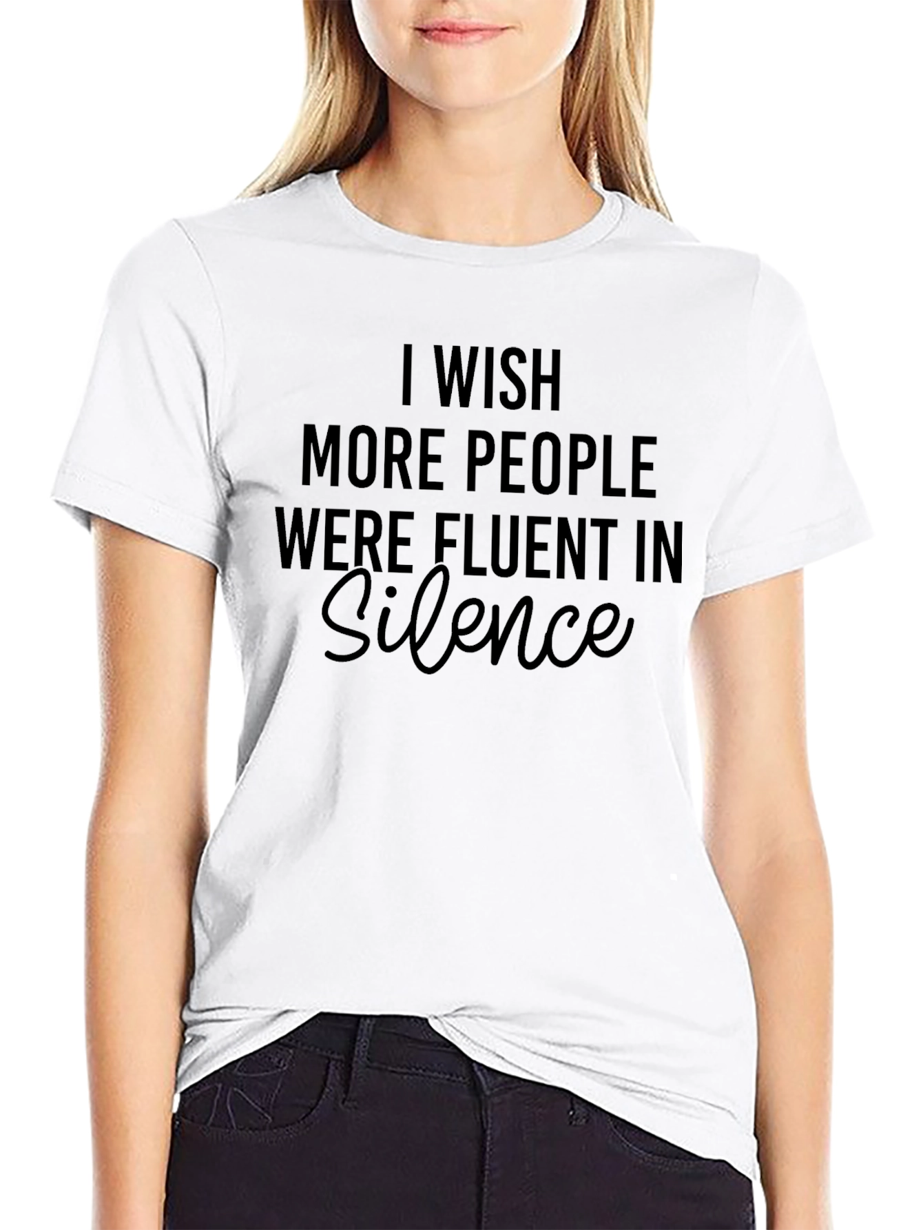Fluent In Silence Graphic Tee - Unisex