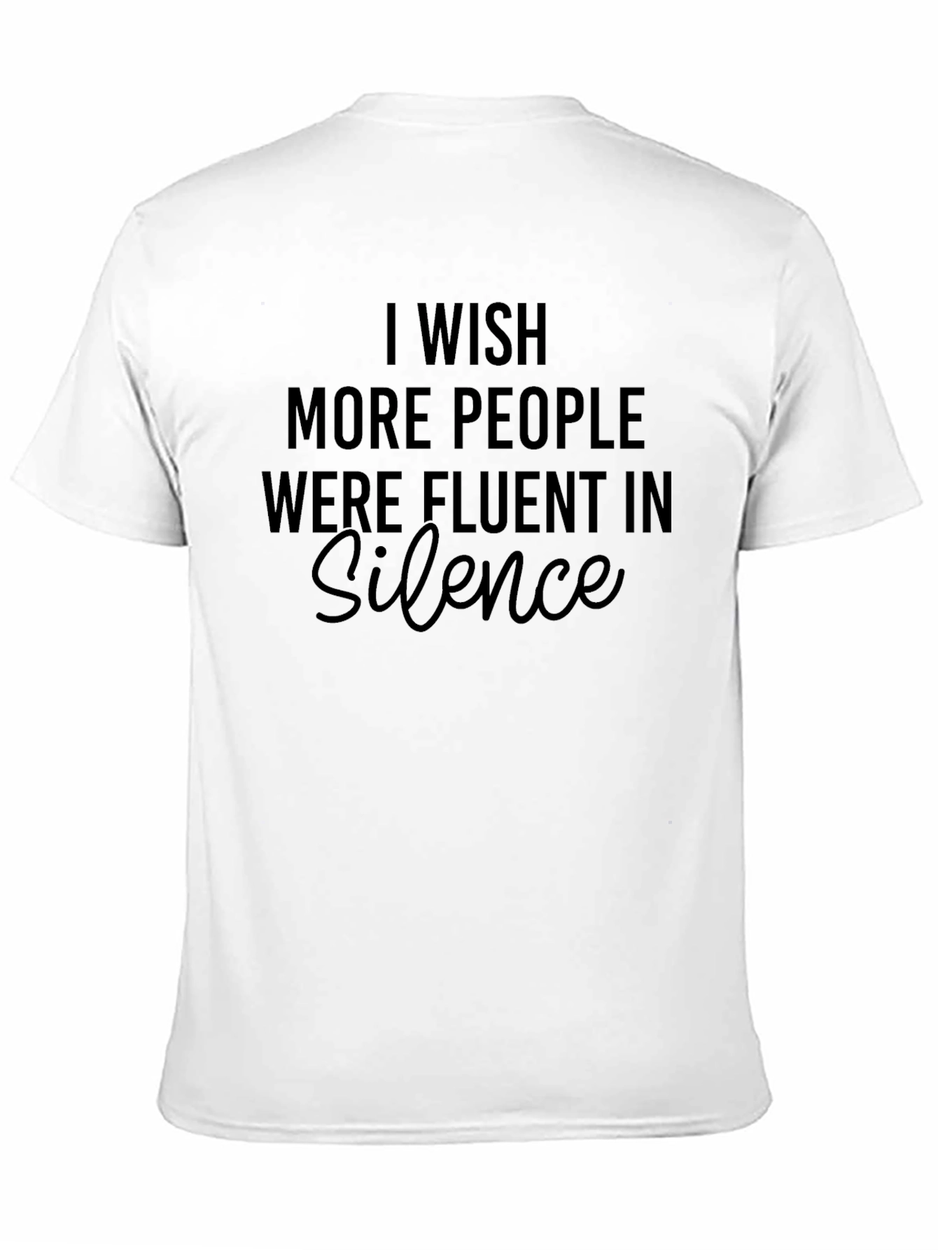 Fluent In Silence Graphic Tee - Unisex