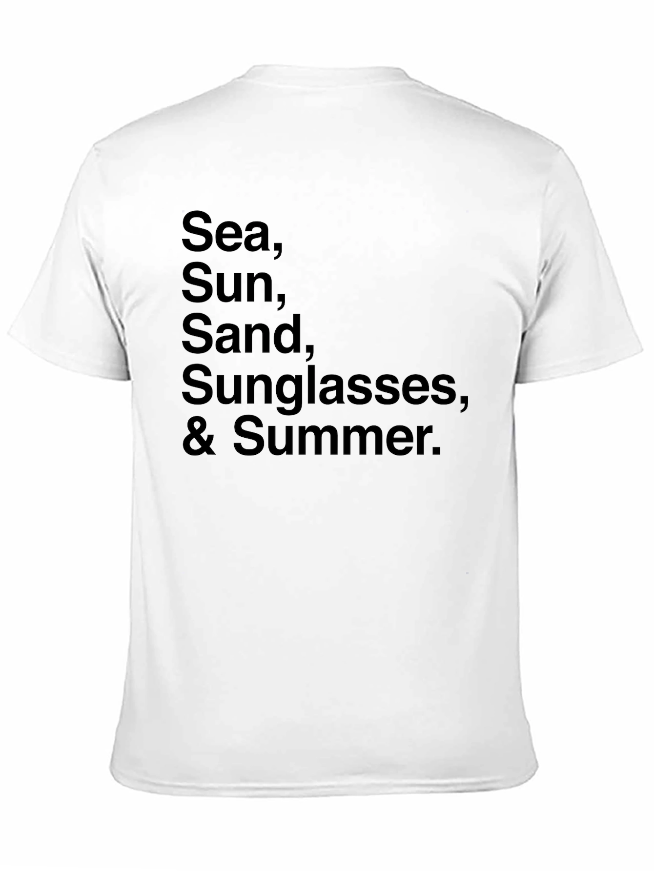 Sea Sun Sand Summer Graphic Tee