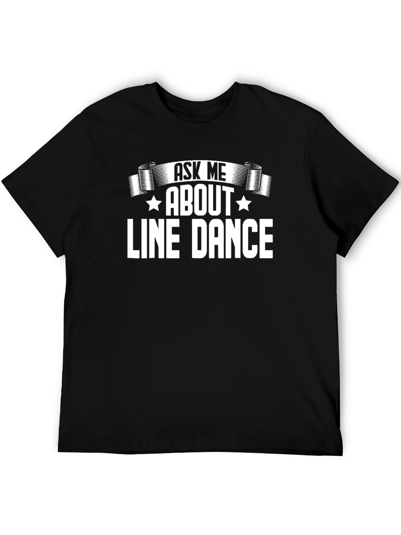 Ask Me About Line Dance Graphic Tee