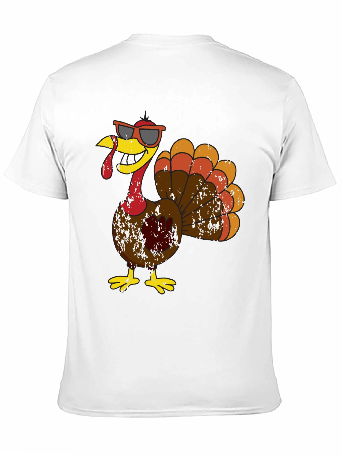 Cool Turkey Graphic Tee - Thanksgiving Humor