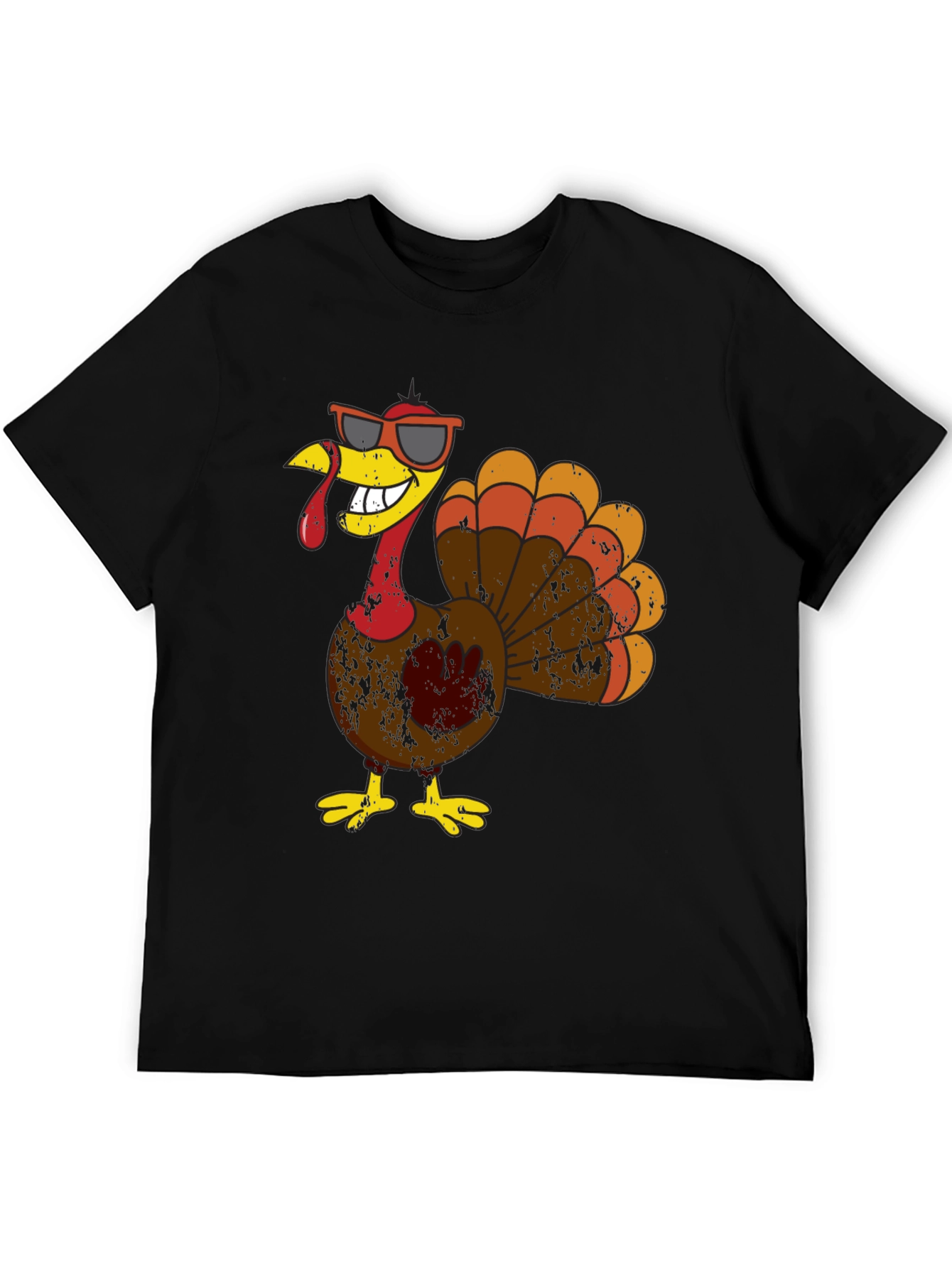 Cool Turkey Graphic Tee - Thanksgiving Humor