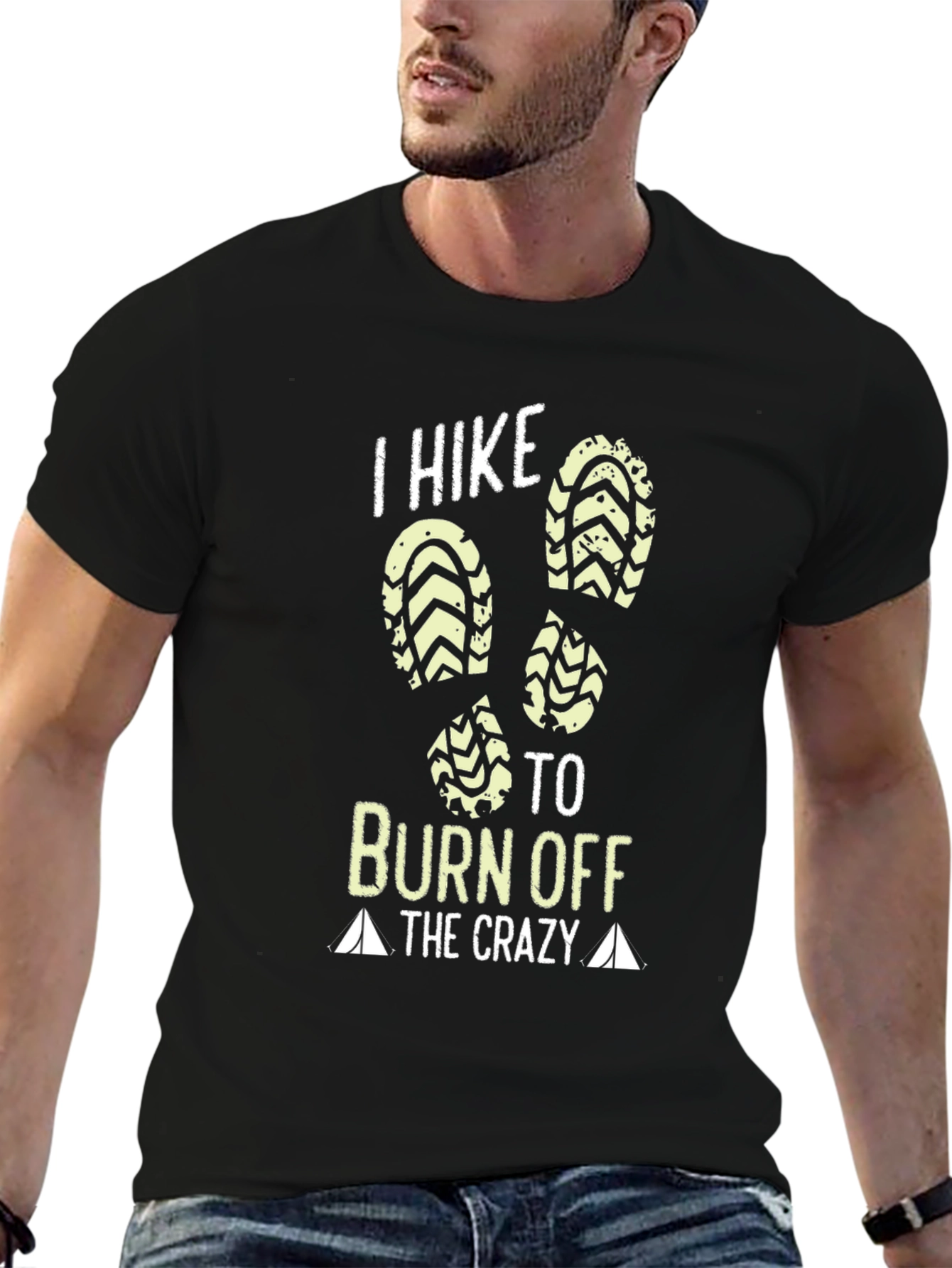I Hike To Burn Off The Crazy T-Shirt
