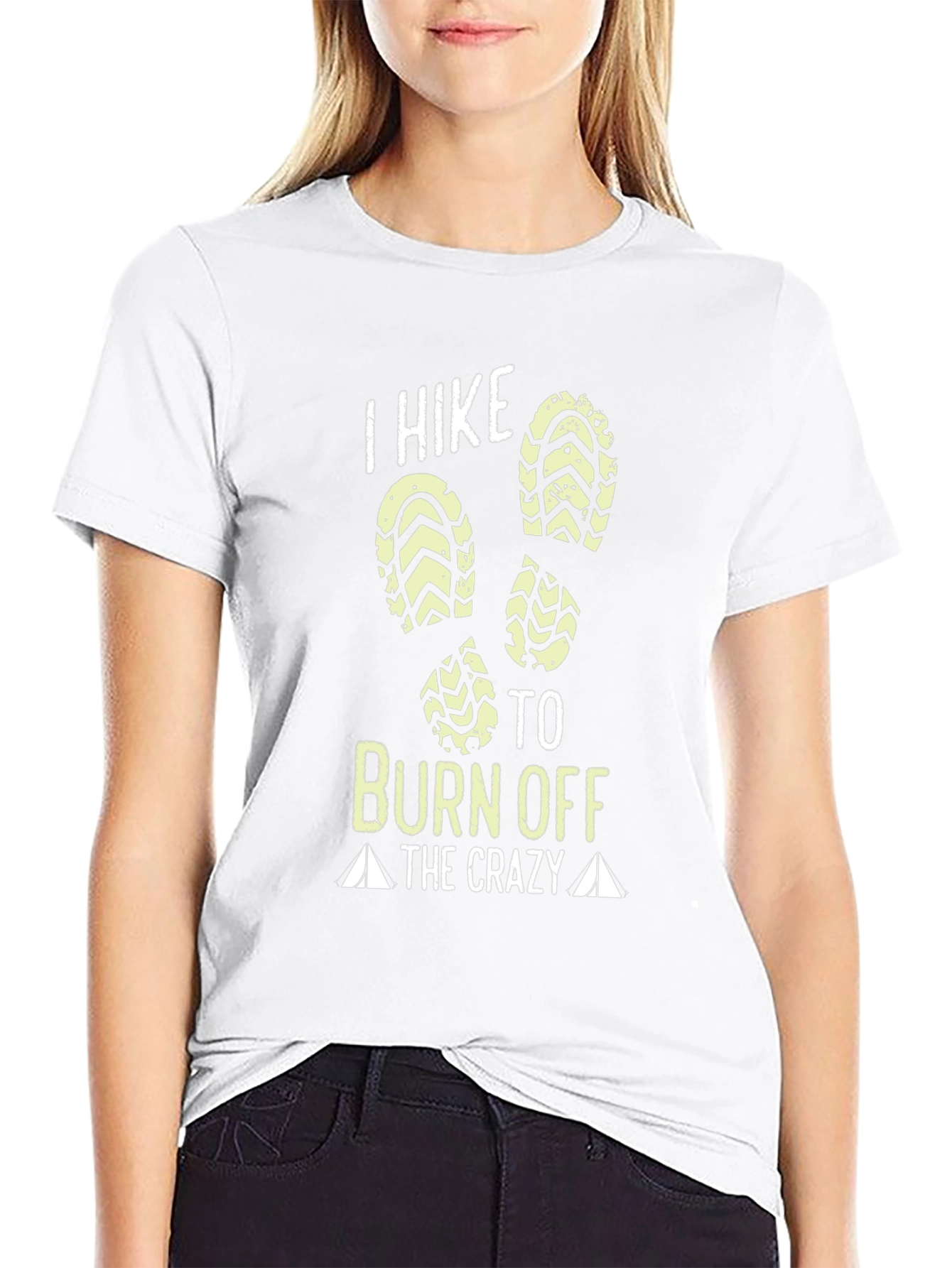 I Hike To Burn Off The Crazy T-Shirt