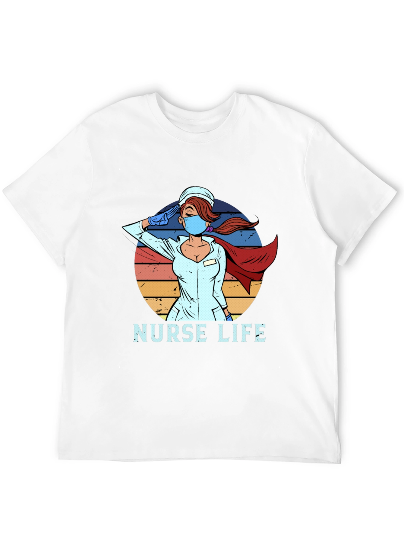Nurse Life Hero T-Shirt - Saluting Healthcare Hero