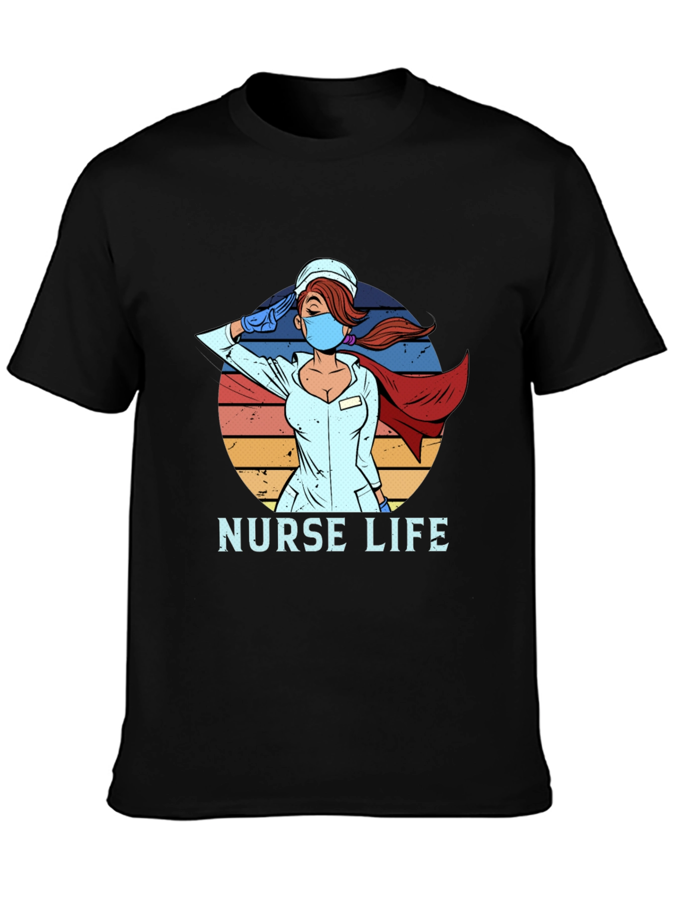 Nurse Life Hero T-Shirt - Saluting Healthcare Hero