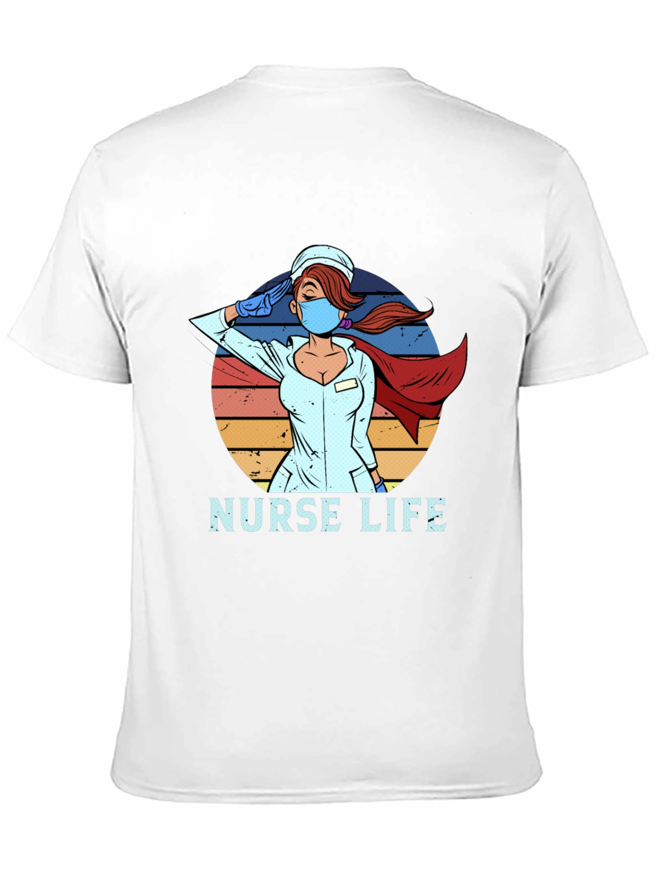 Nurse Life Hero T-Shirt - Saluting Healthcare Hero