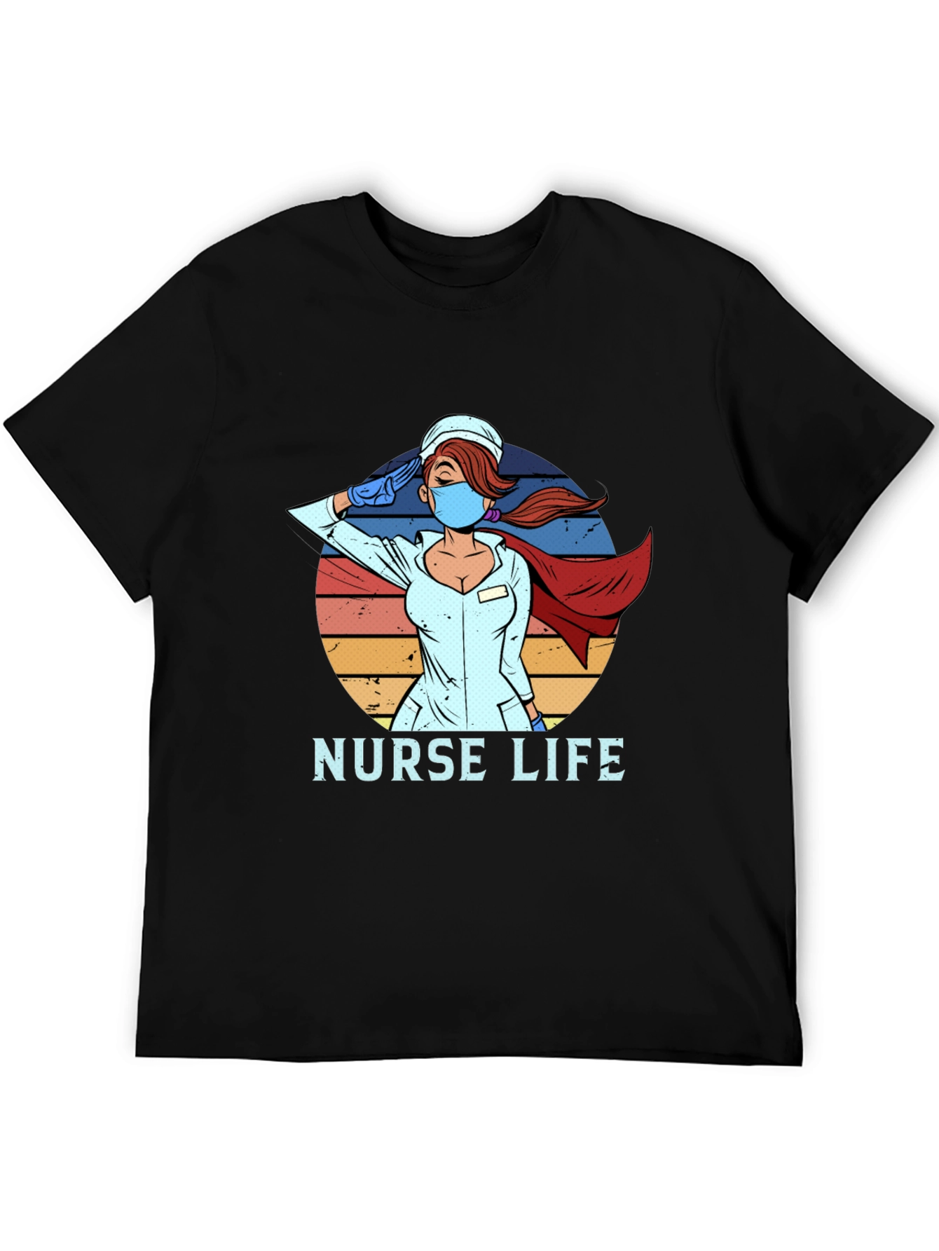 Nurse Life Hero T-Shirt - Saluting Healthcare Hero