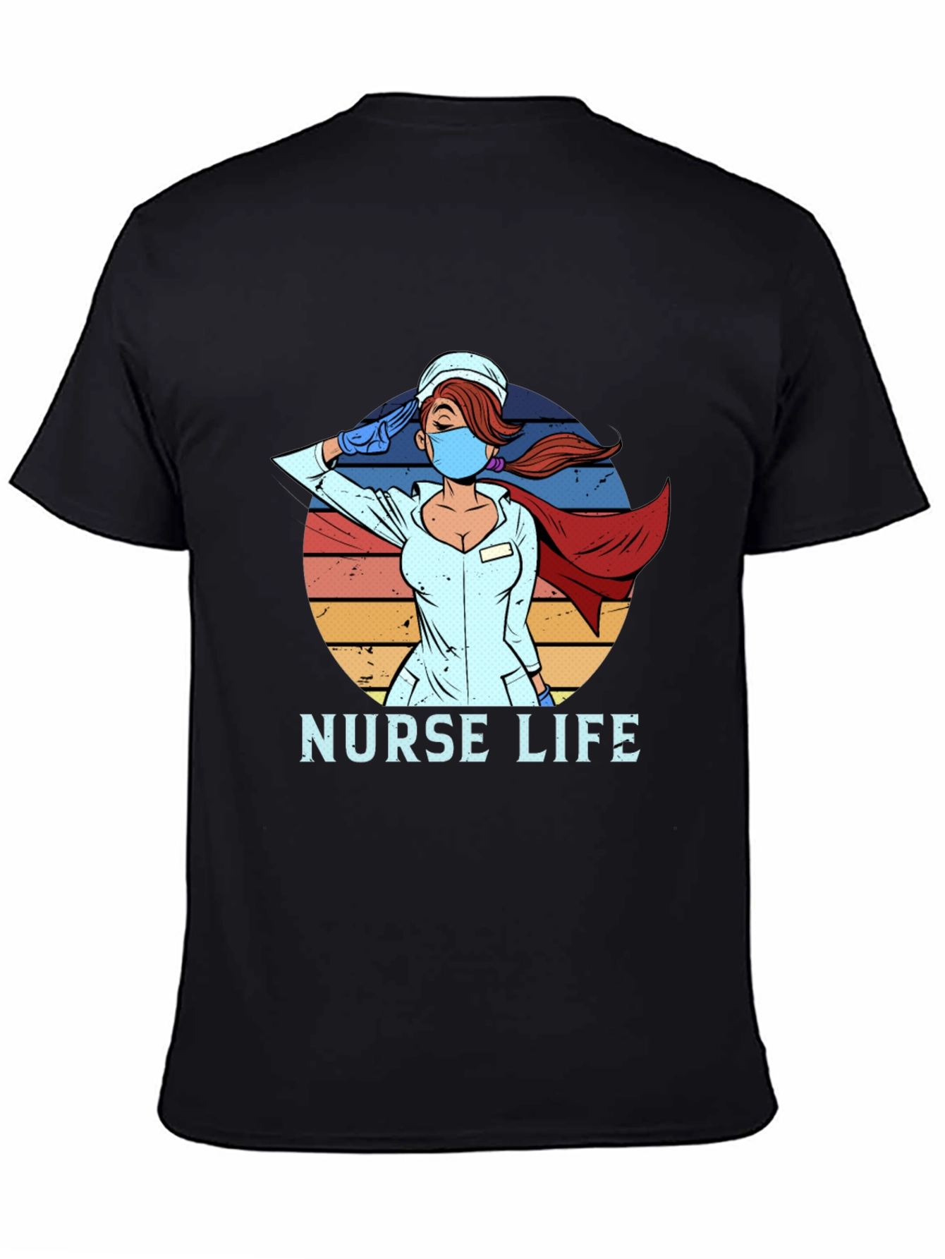 Nurse Life Hero T-Shirt - Saluting Healthcare Hero