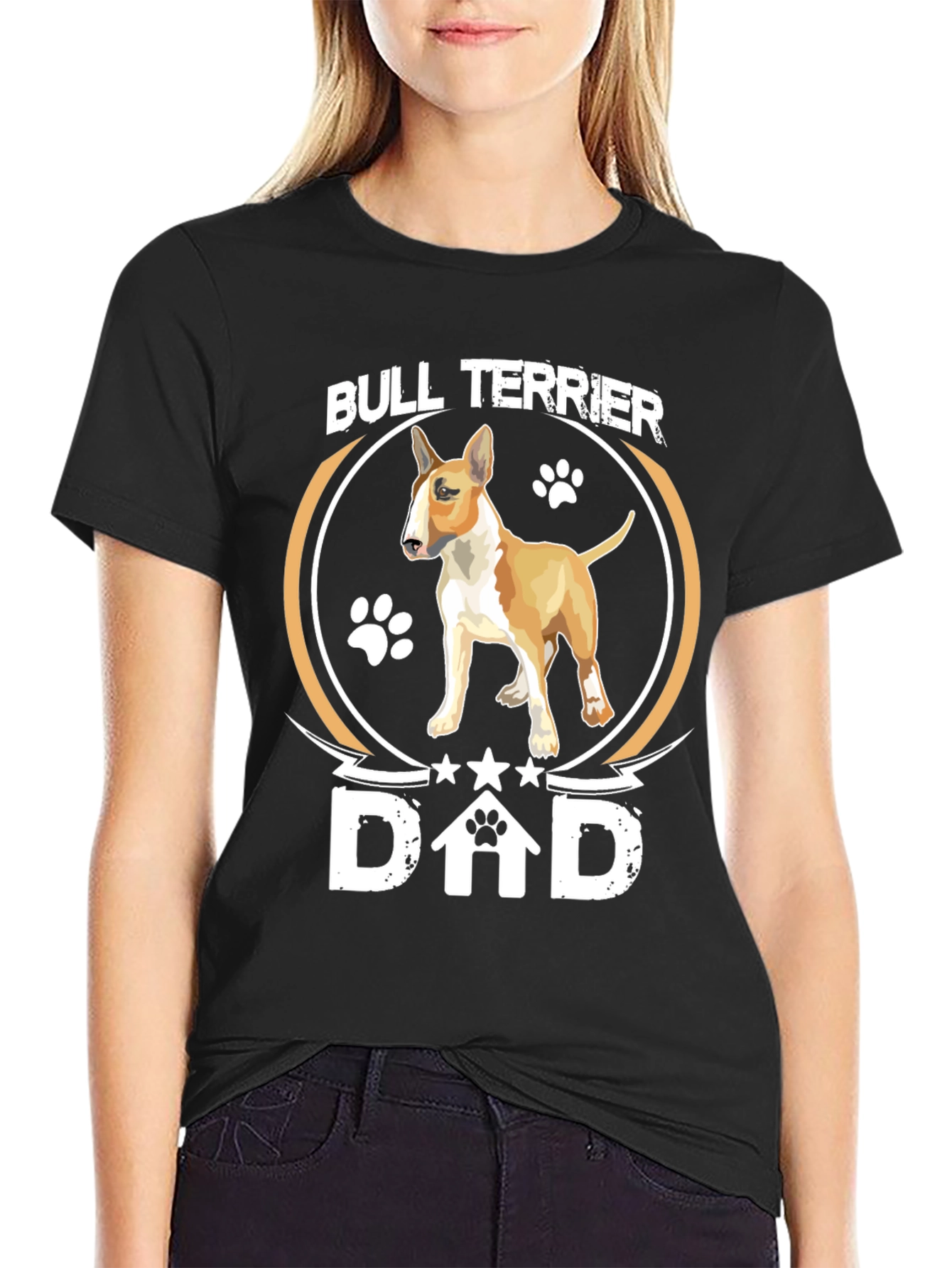Bull Terrier Dad T-Shirt - Dog Lover Apparel