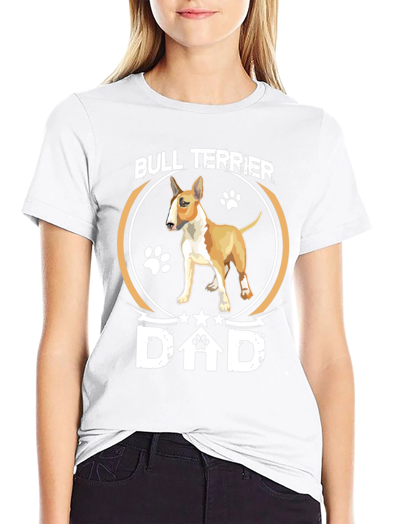 Bull Terrier Dad T-Shirt - Dog Lover Apparel