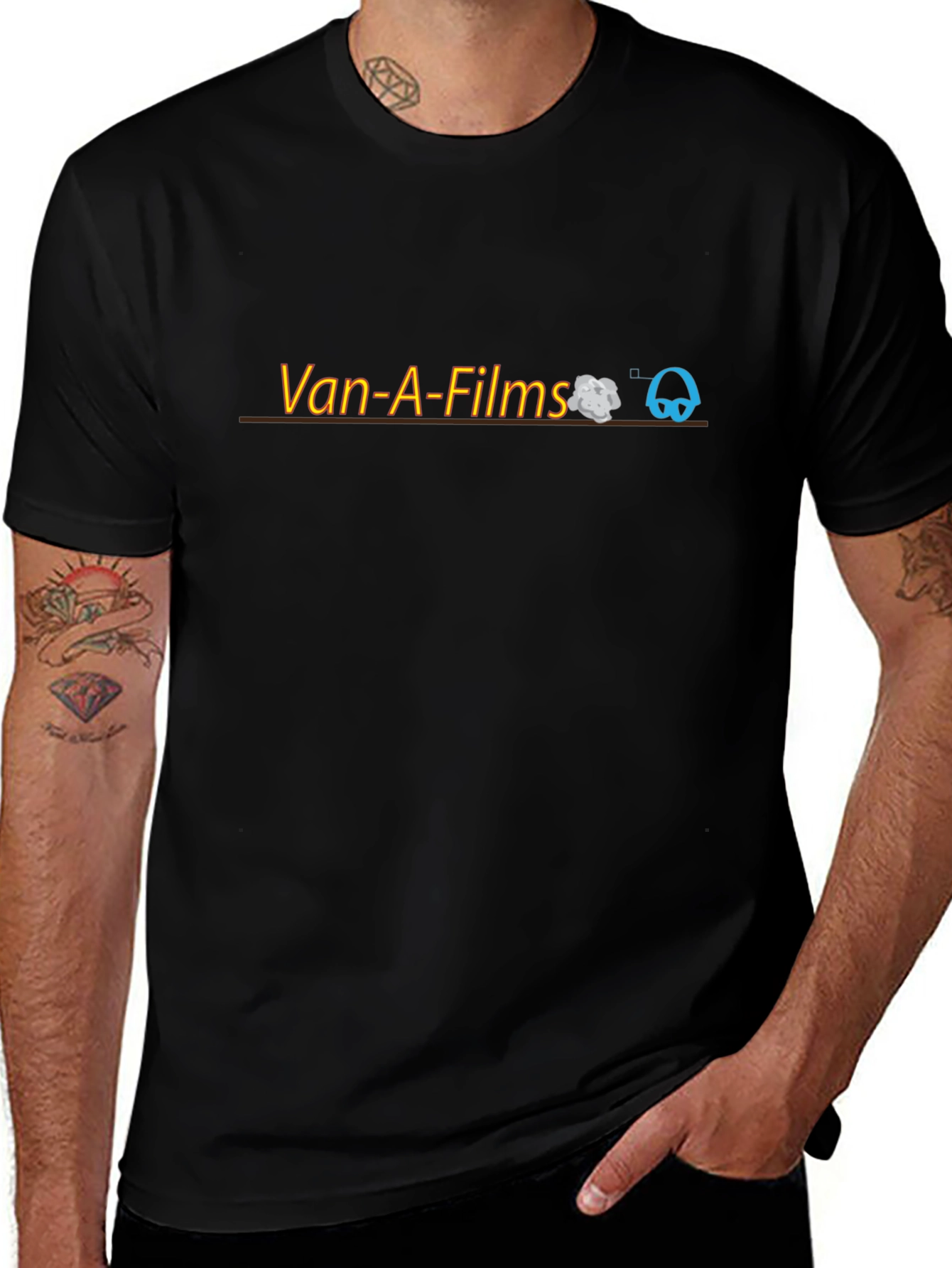 Van-A-Films Black T-Shirt