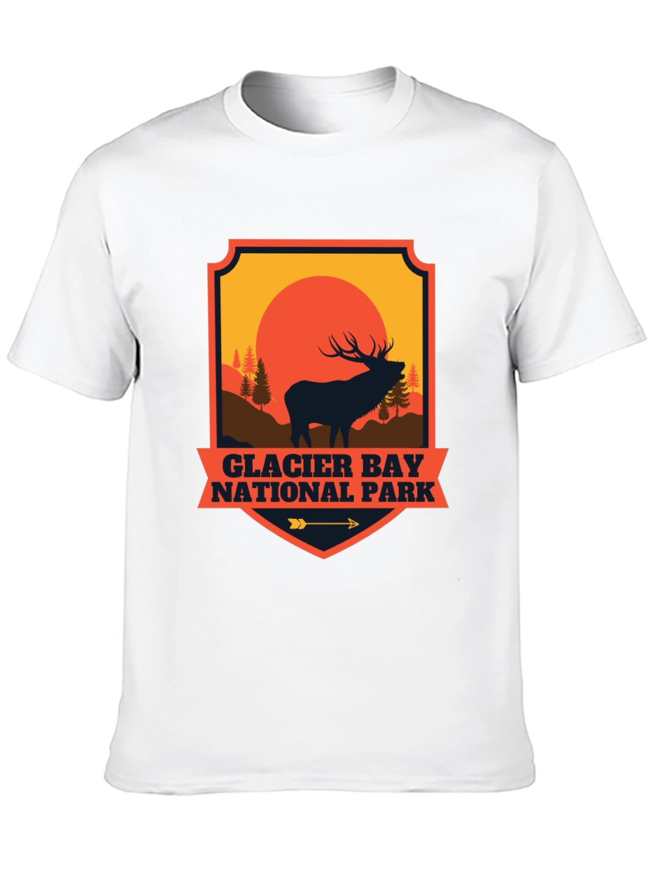 Glacier Bay National Park Elk Graphic Tee
