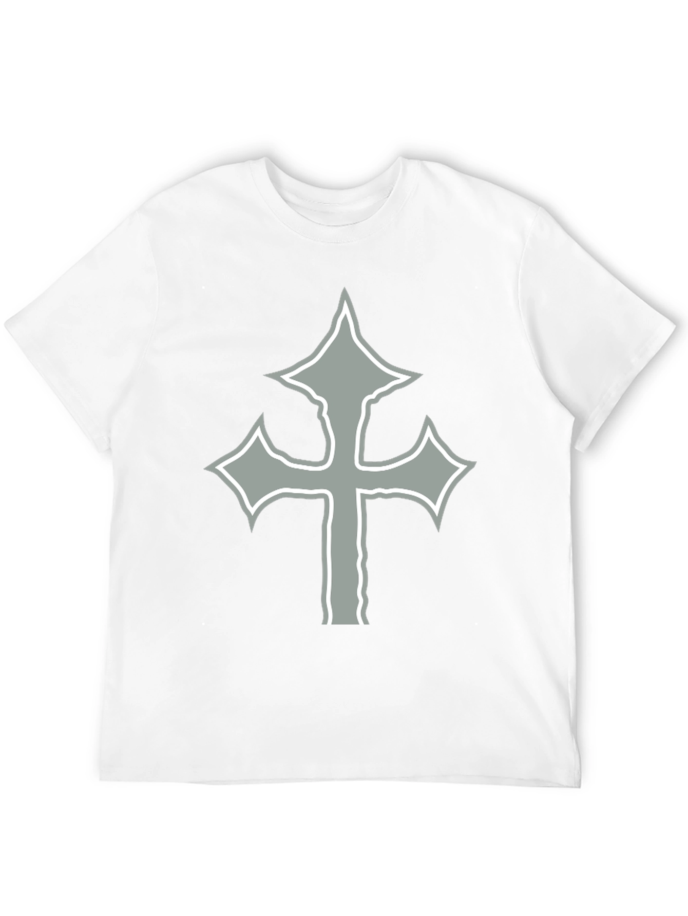 Cross Graphic Black T-Shirt