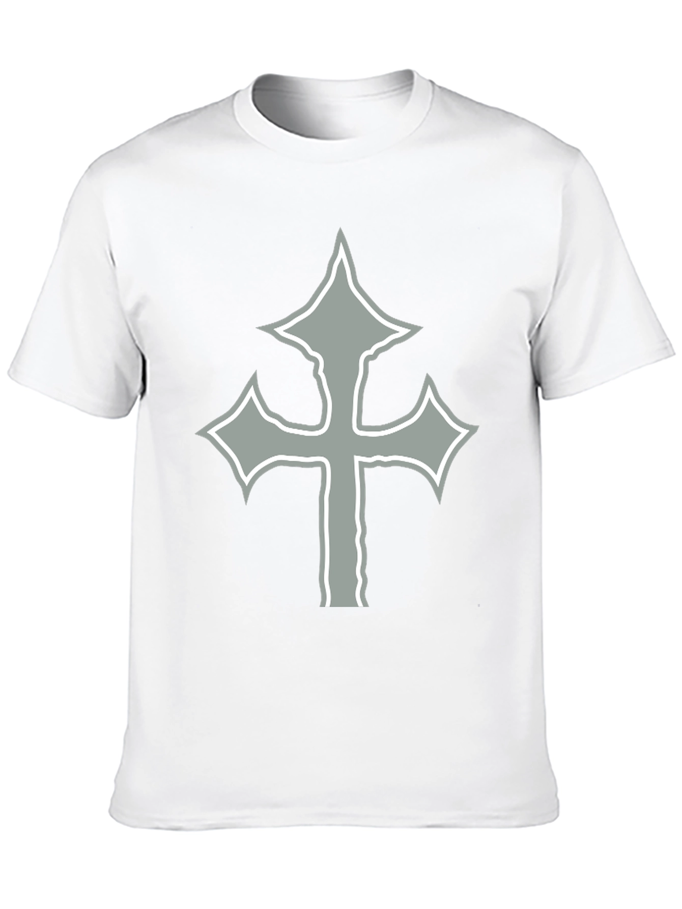 Cross Graphic Black T-Shirt