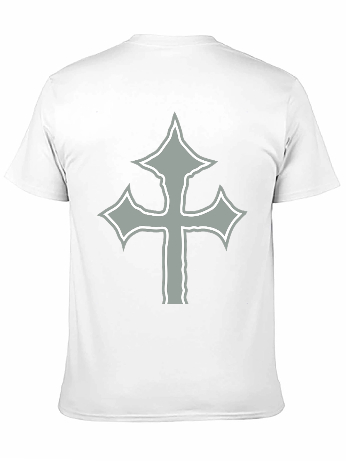 Cross Graphic Black T-Shirt