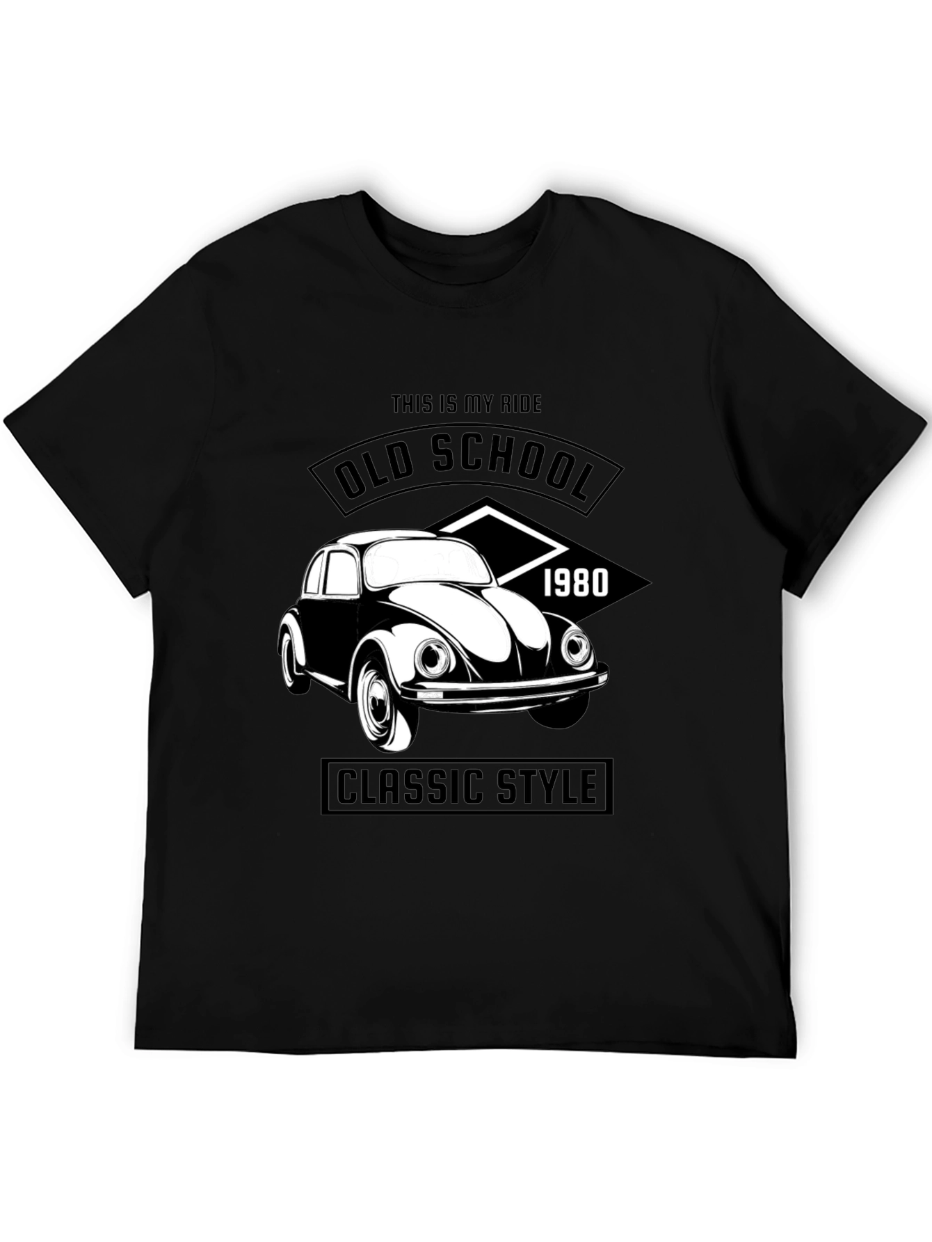 Old School Classic Car T-Shirt - 1980s Style Ride