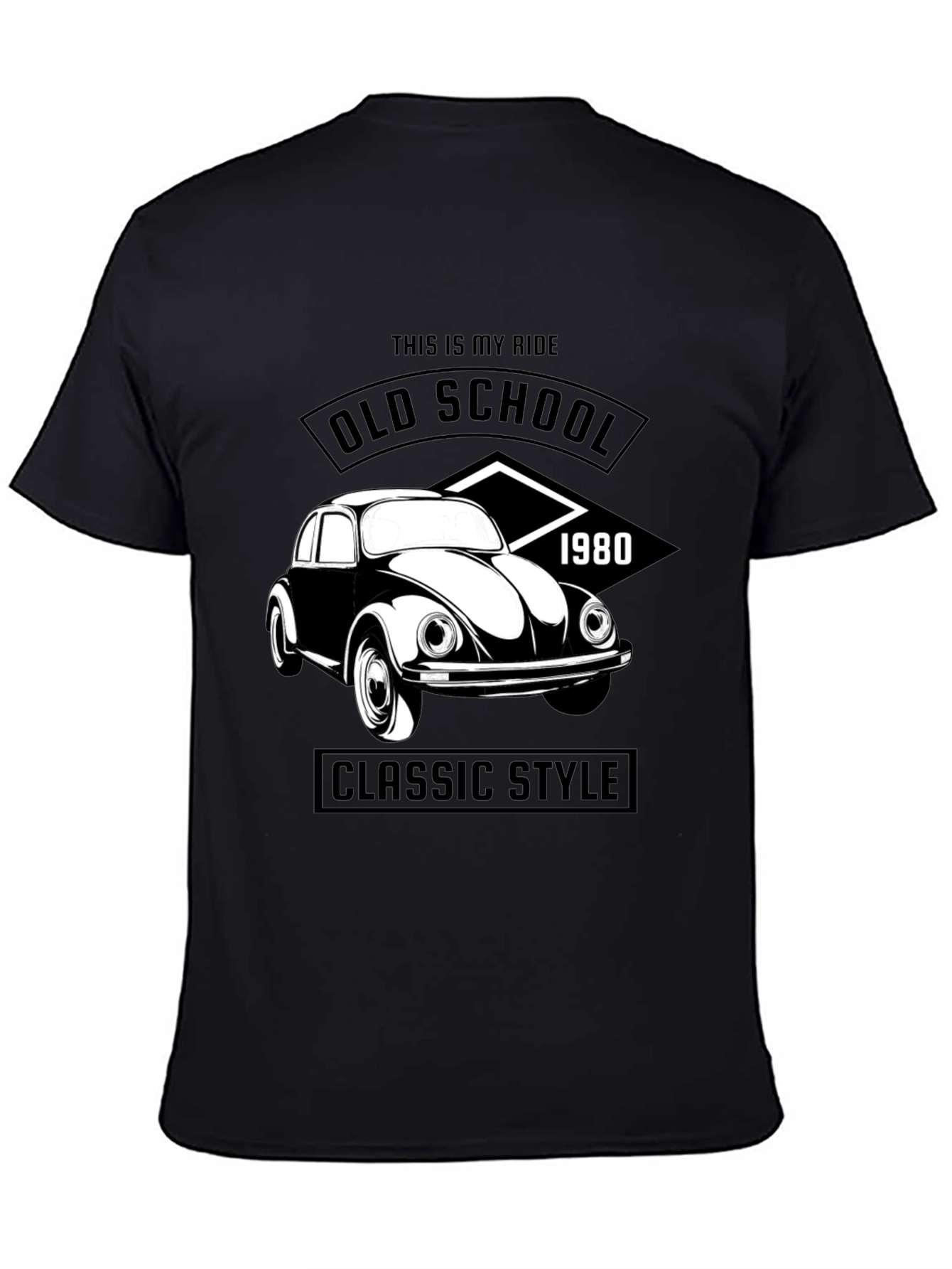 Old School Classic Car T-Shirt - 1980s Style Ride