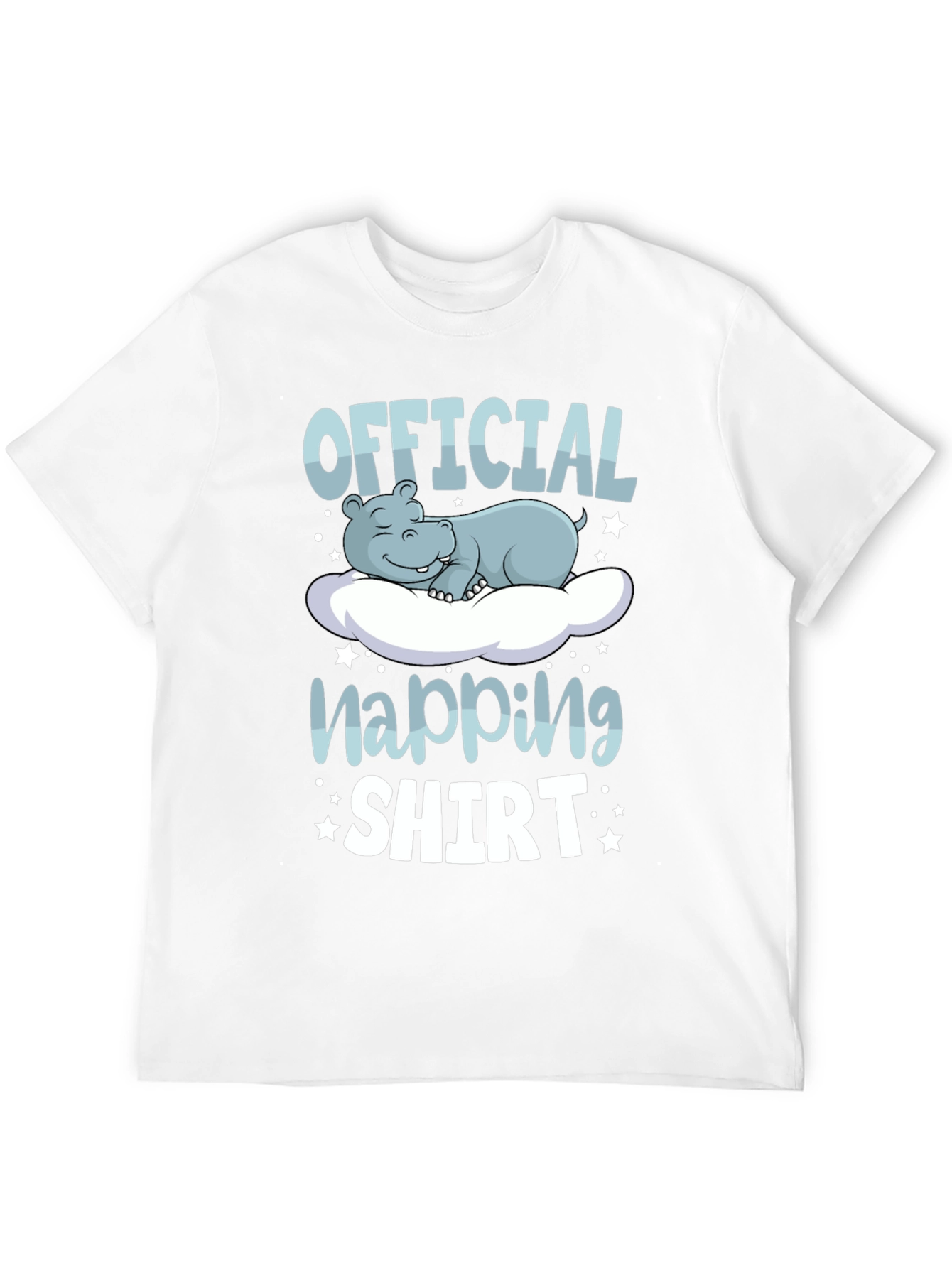 Official Napping Shirt - Funny Hippo Sleep Tee