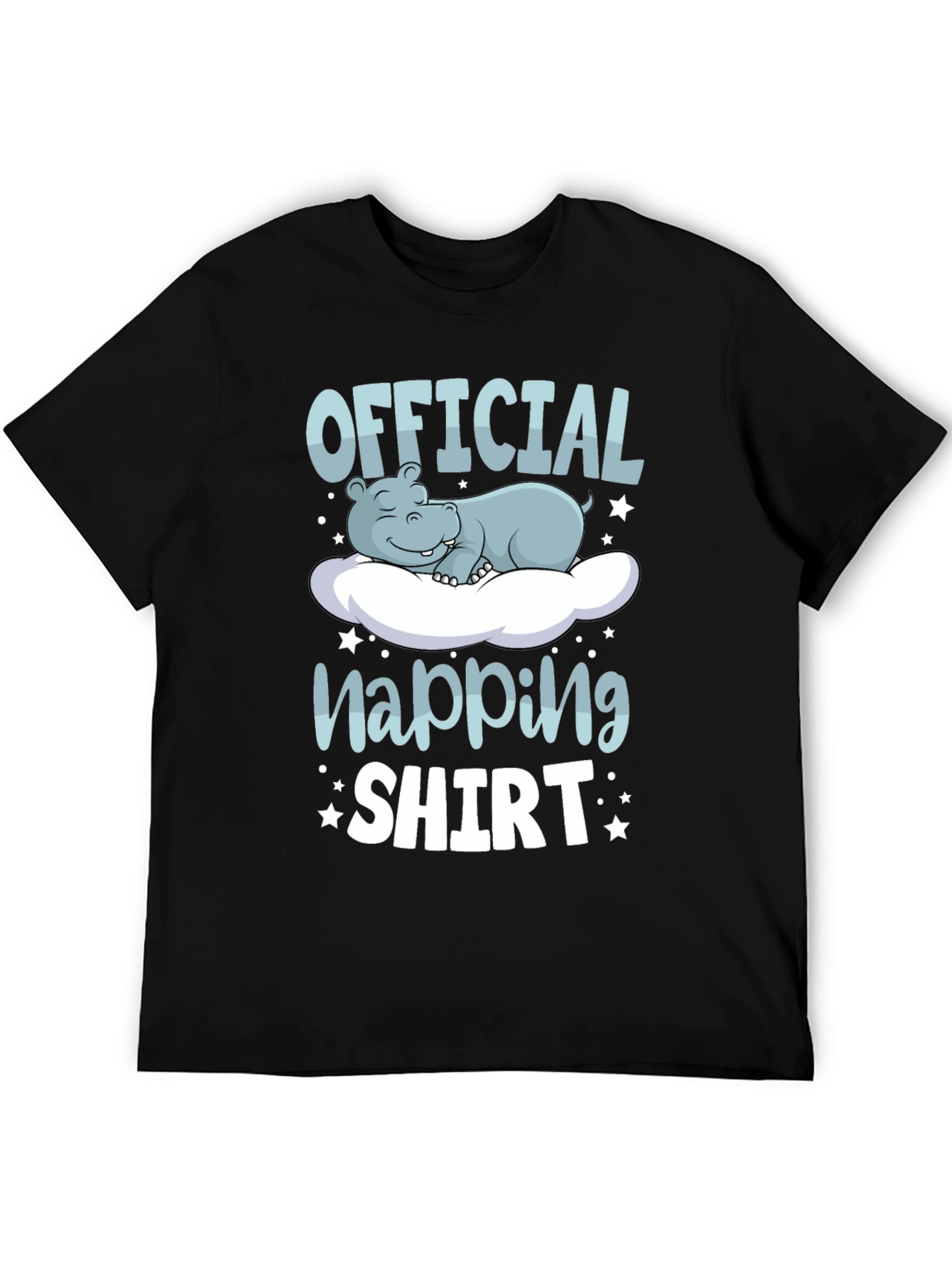 Official Napping Shirt - Funny Hippo Sleep Tee