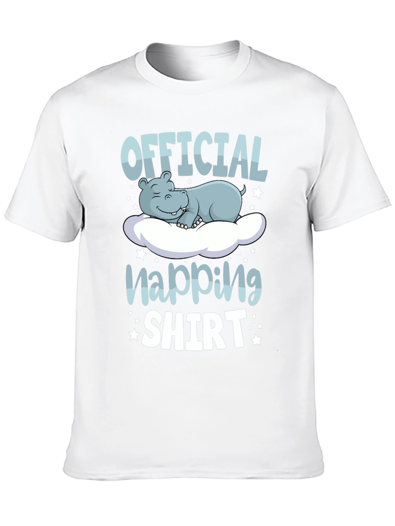 Official Napping Shirt - Funny Hippo Sleep Tee