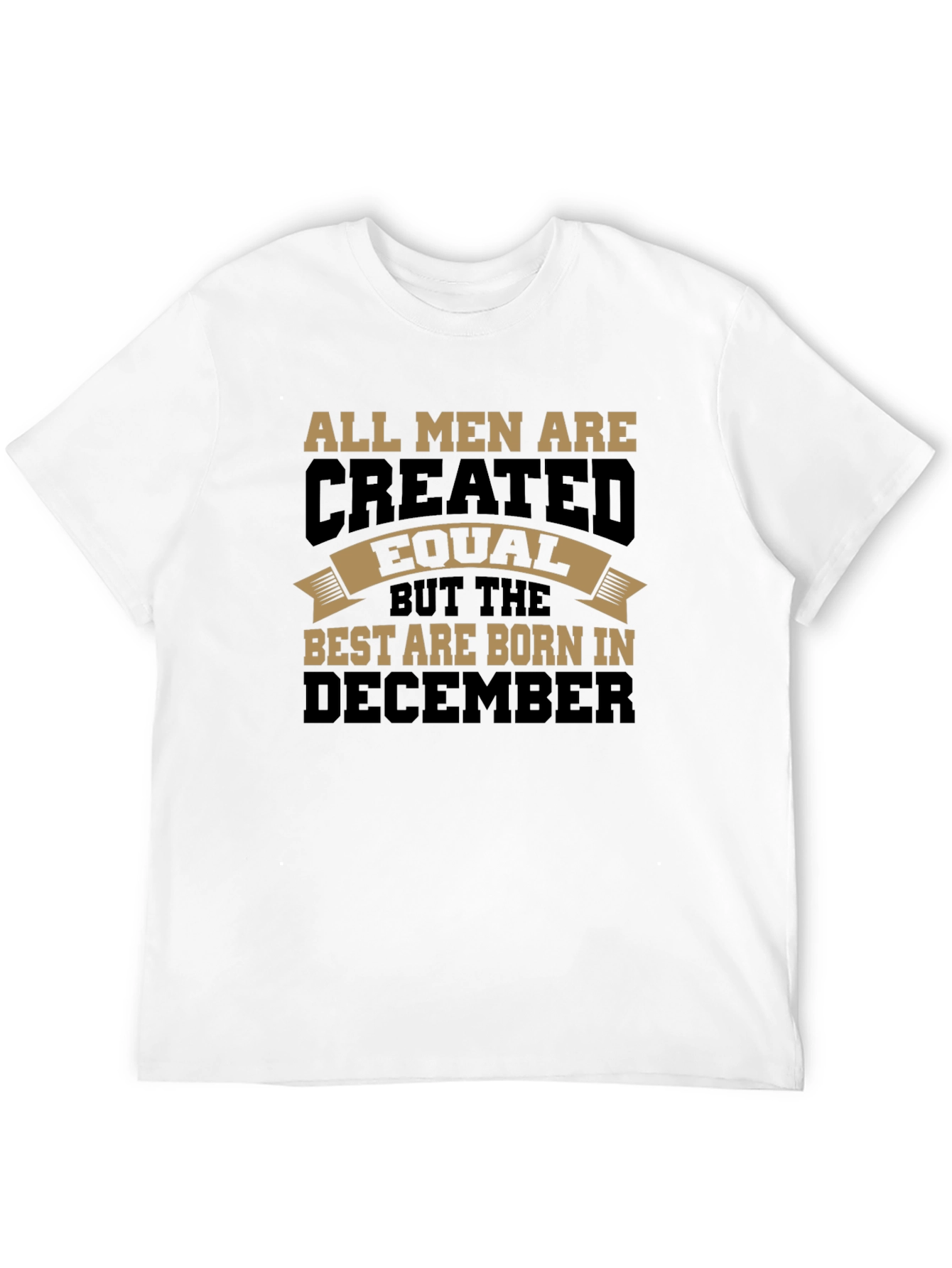 Best Born in December Graphic T-Shirt