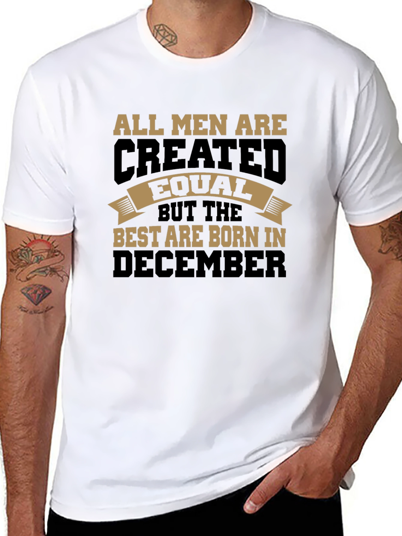 Best Born in December Graphic T-Shirt
