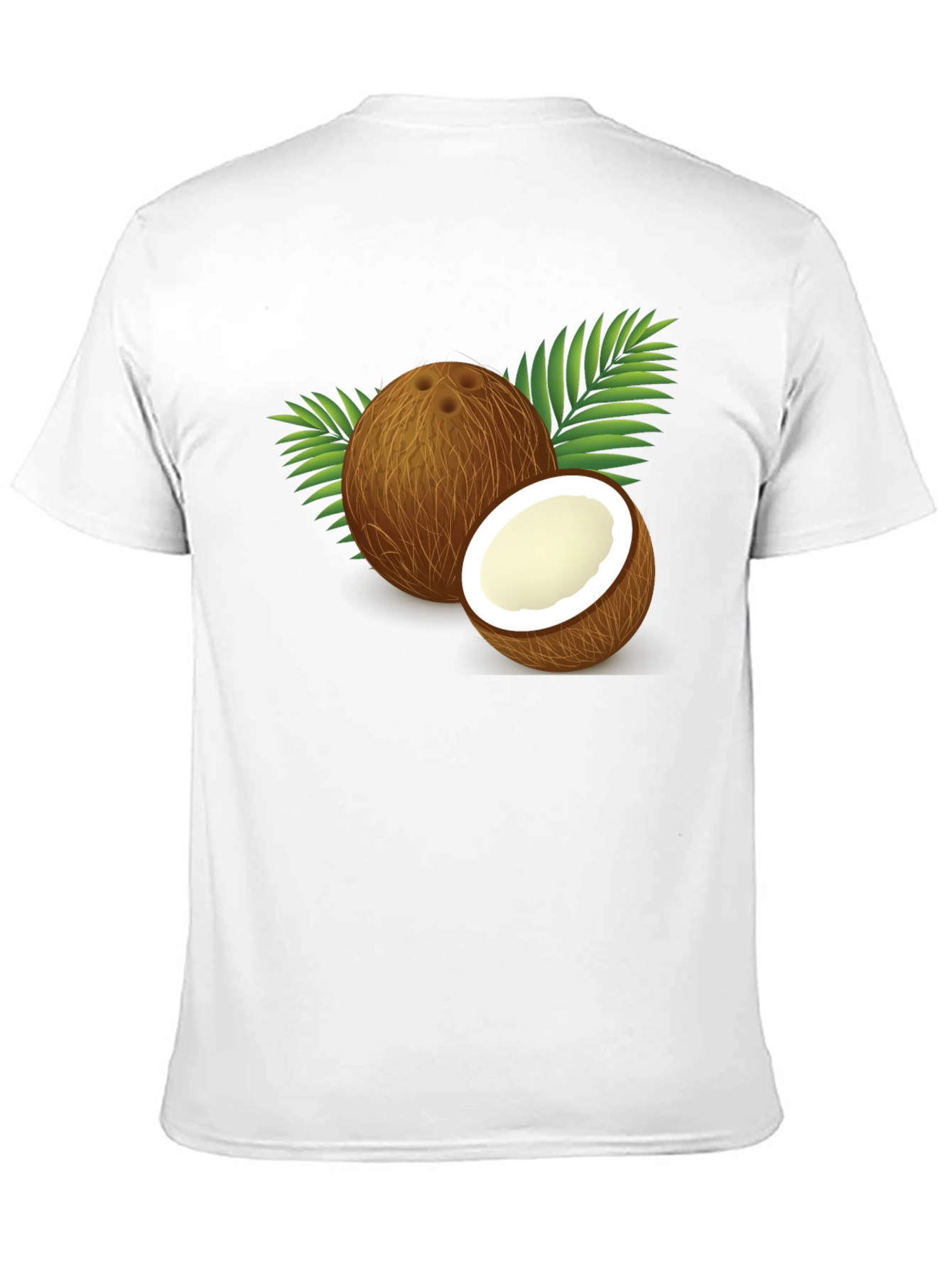 Coconut Graphic Tee - Tropical Summer Vibes