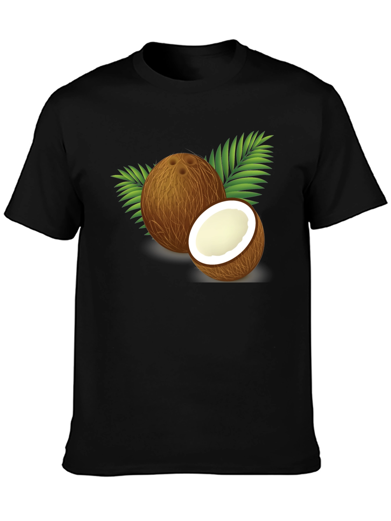 Coconut Graphic Tee - Tropical Summer Vibes