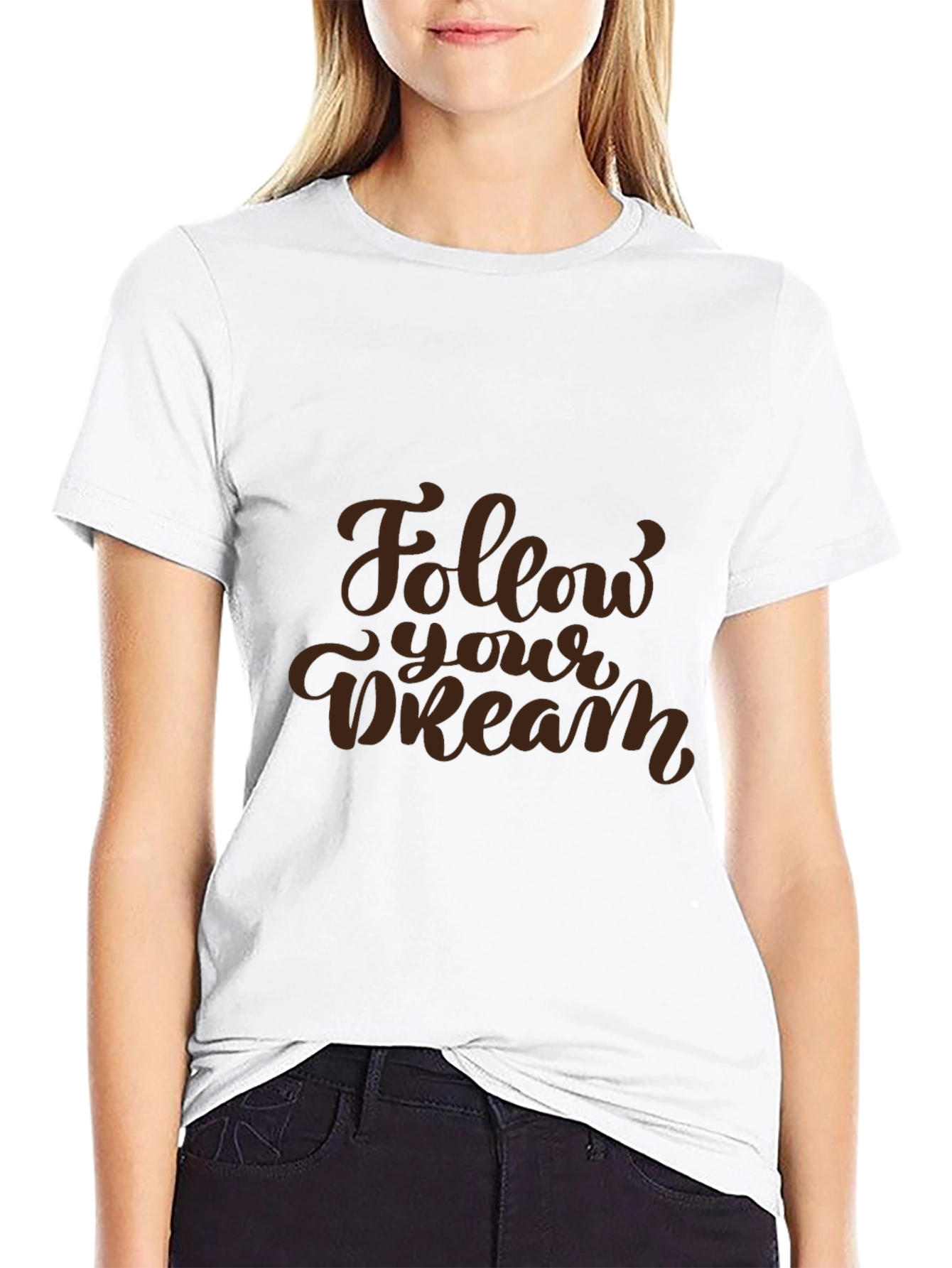 Follow Your Dream Black T-Shirt
