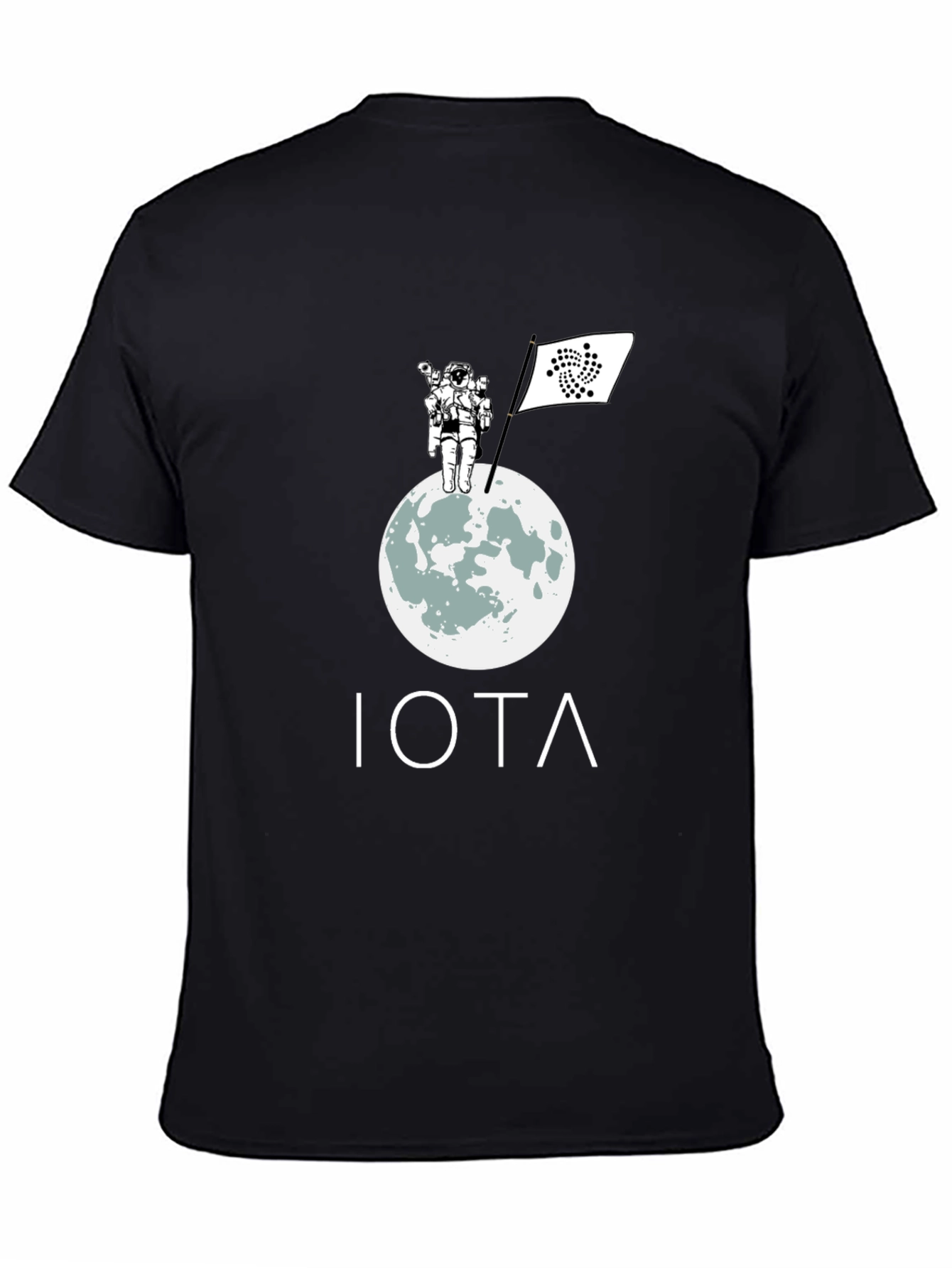 IOTA Moon Landing T-Shirt - Crypto Astronaut Tee