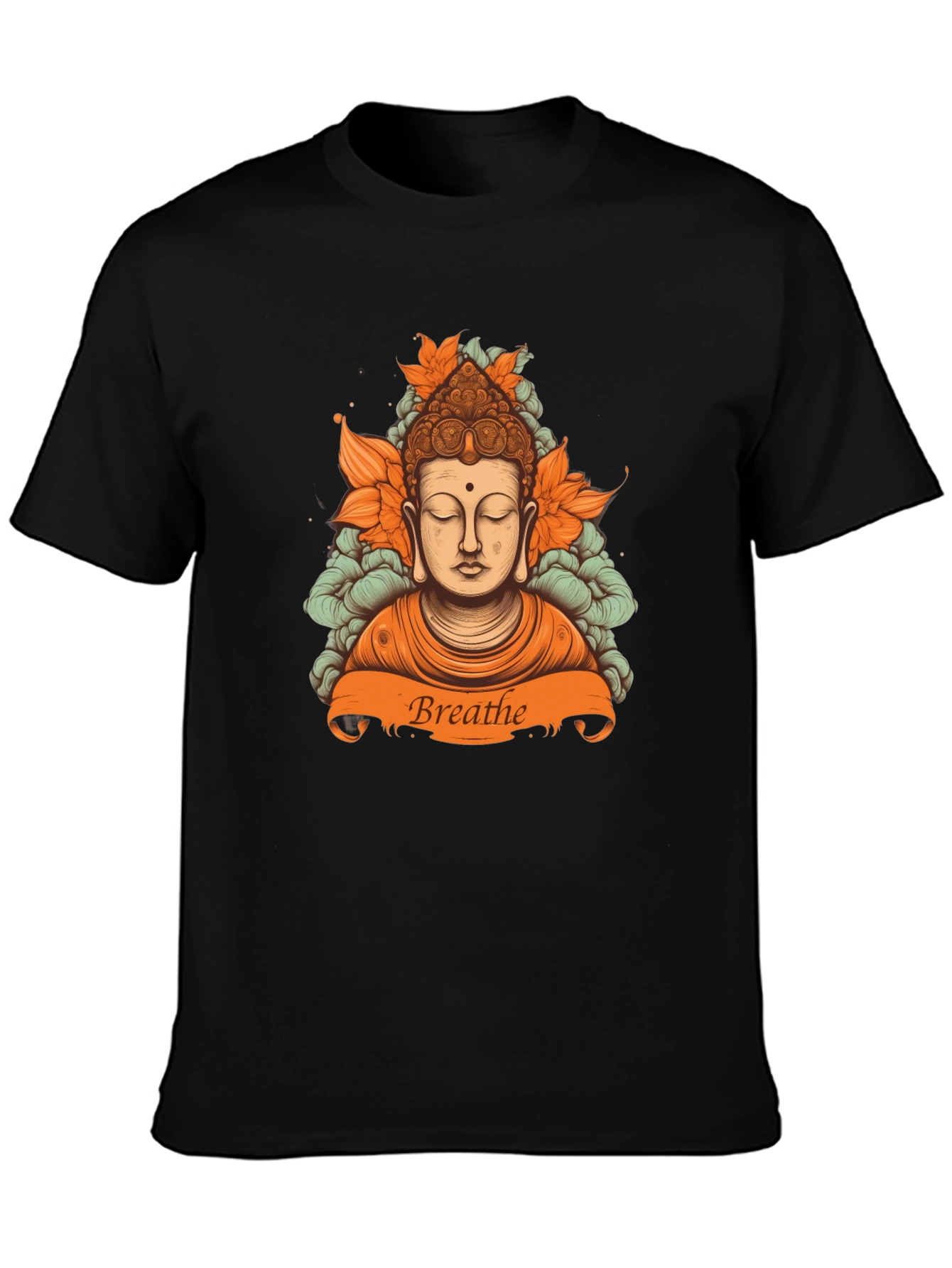 Breathe Buddha Graphic Tee