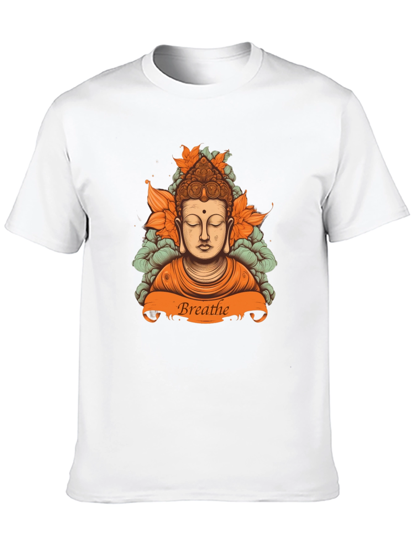 Breathe Buddha Graphic Tee