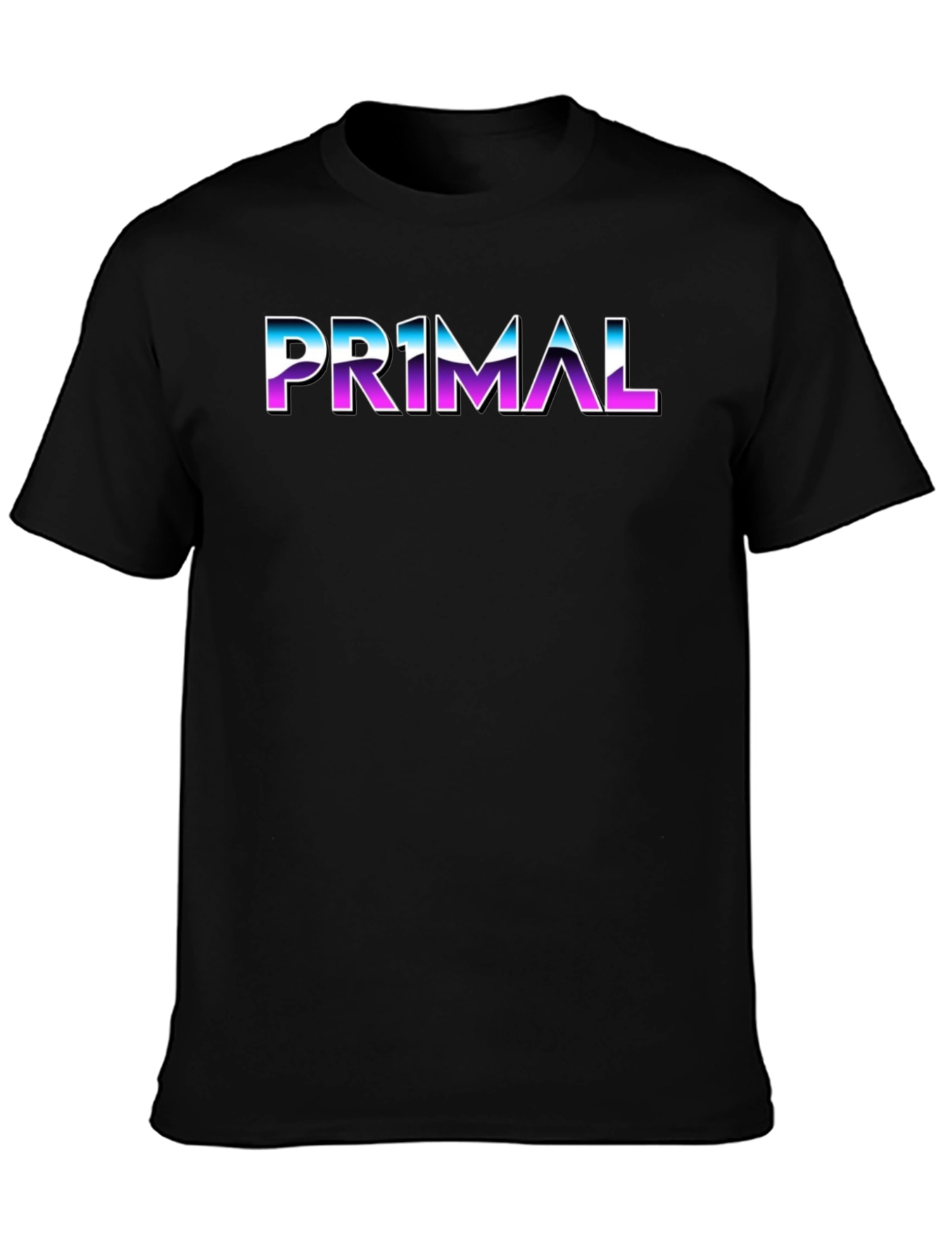 Primal T-Shirt - Retro Gradient Logo Tee