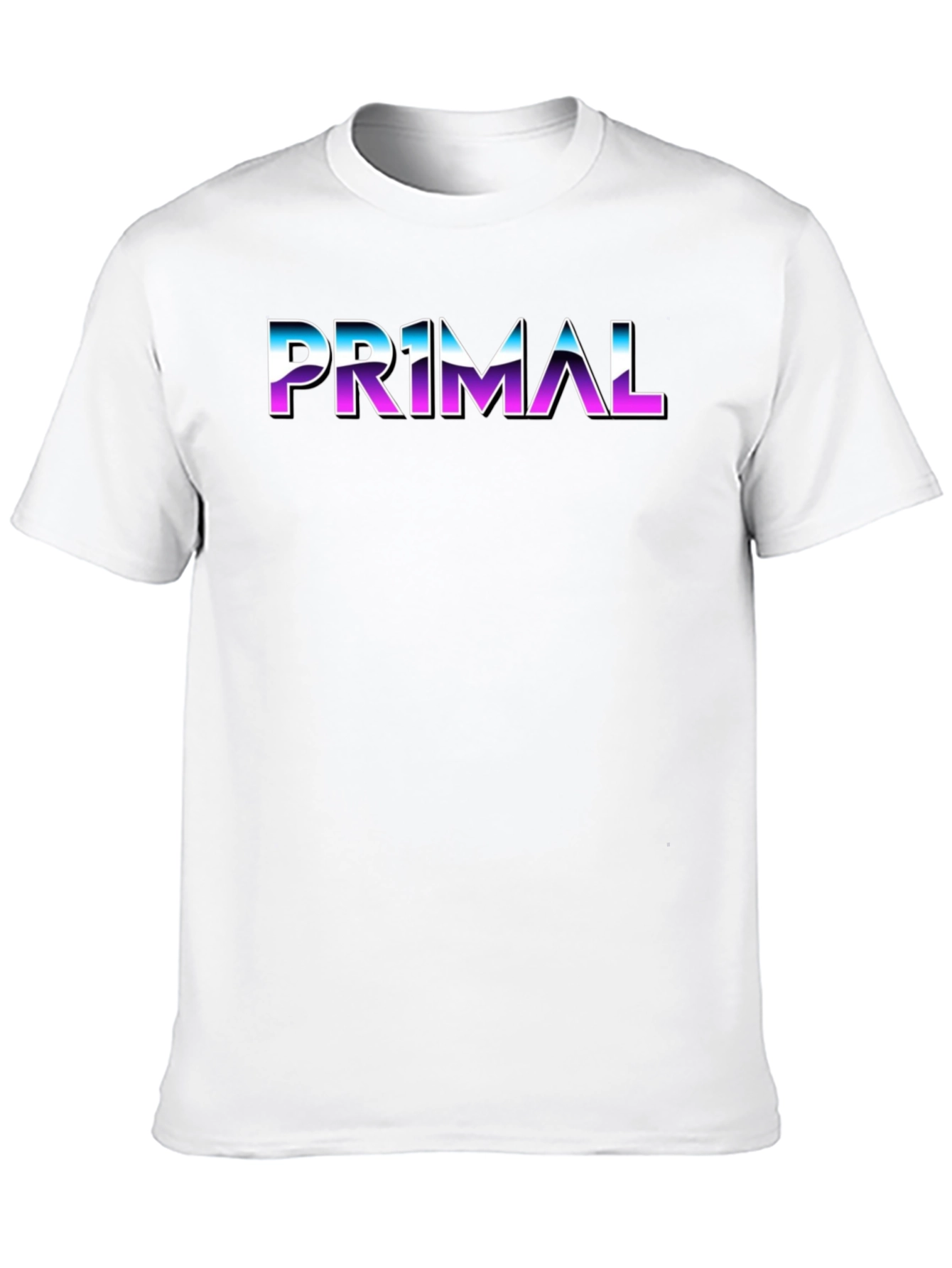 Primal T-Shirt - Retro Gradient Logo Tee