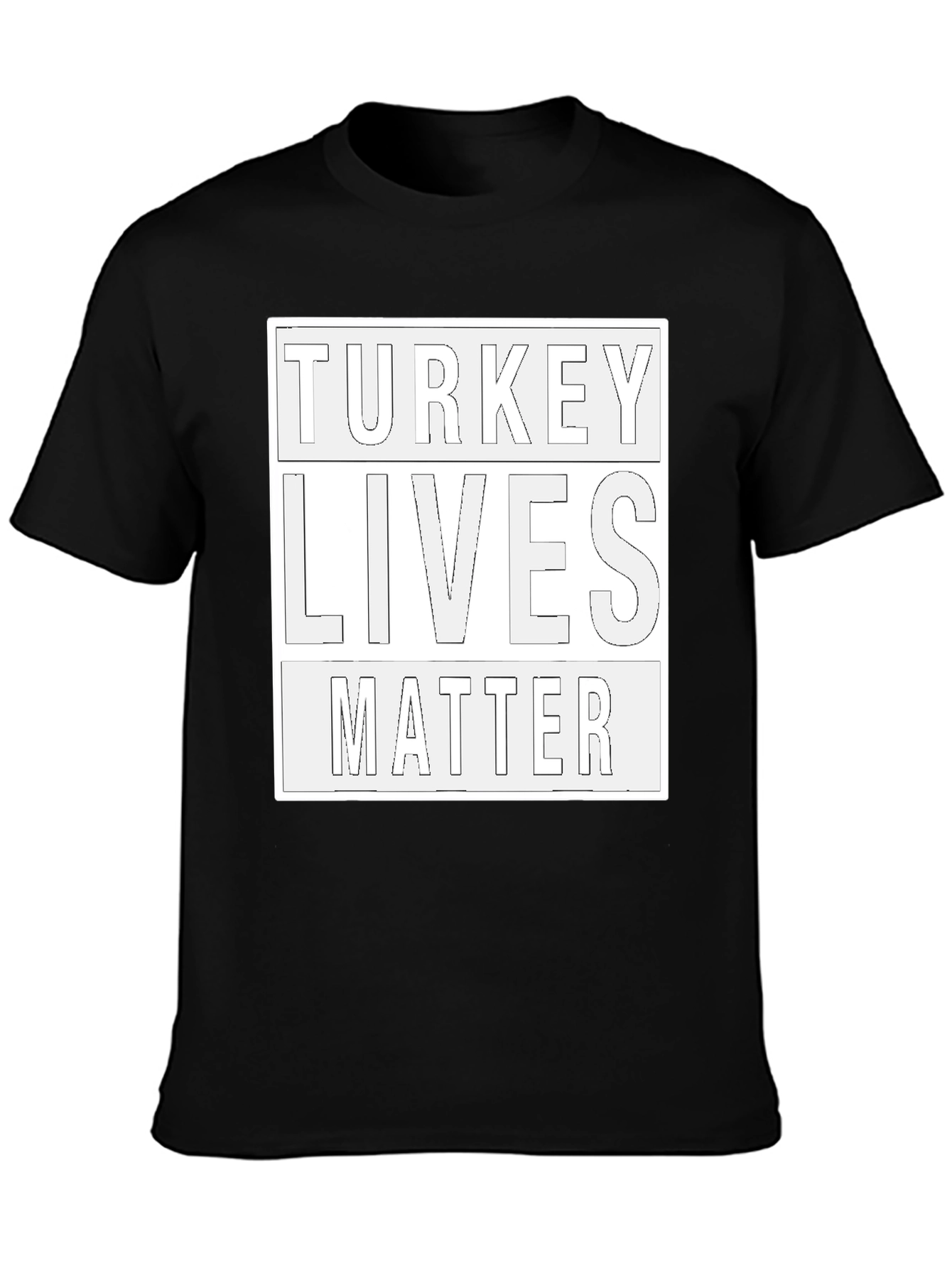 Turkey Lives Matter Black T-Shirt