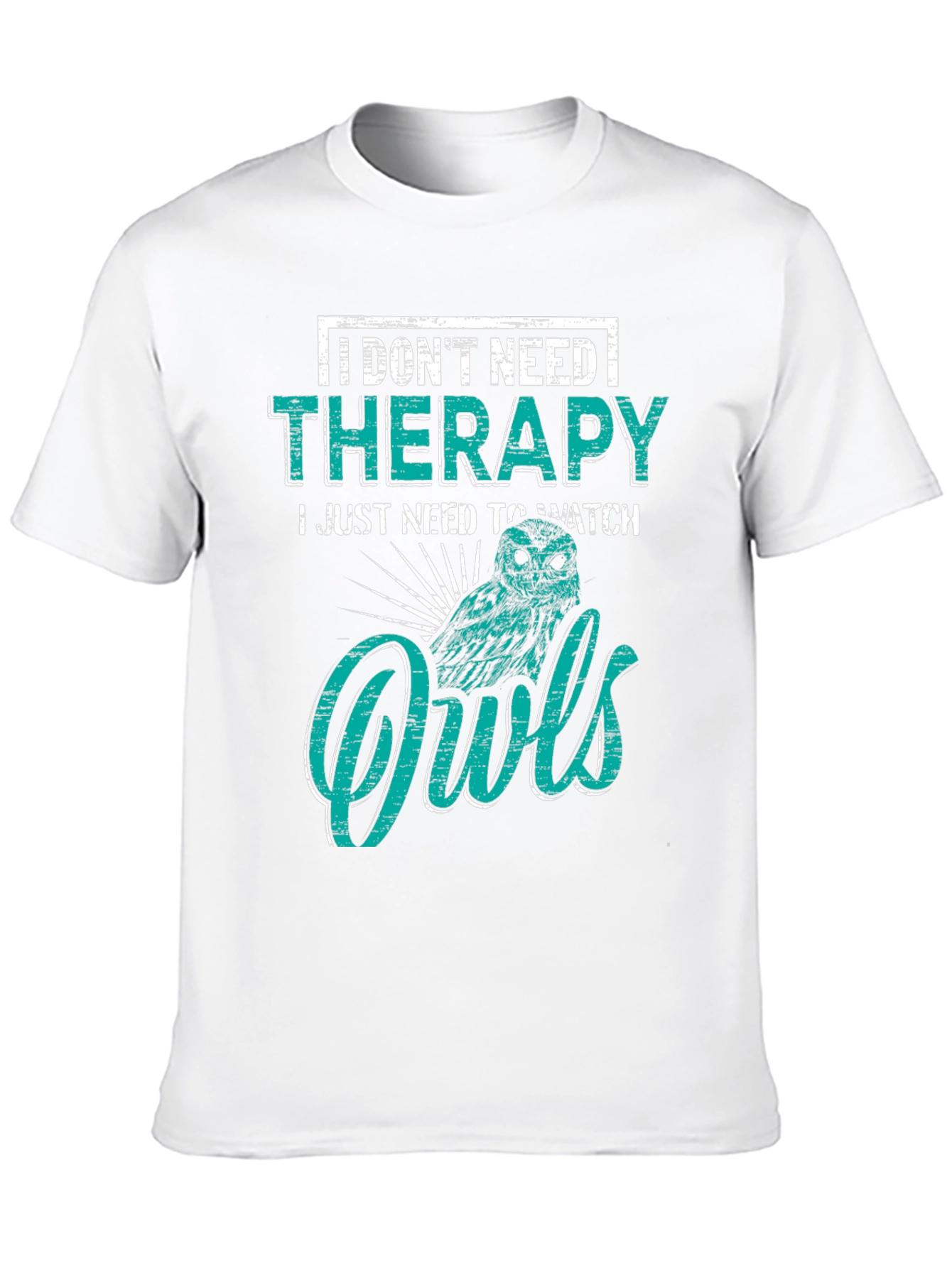 Owl Lover Therapy T-Shirt