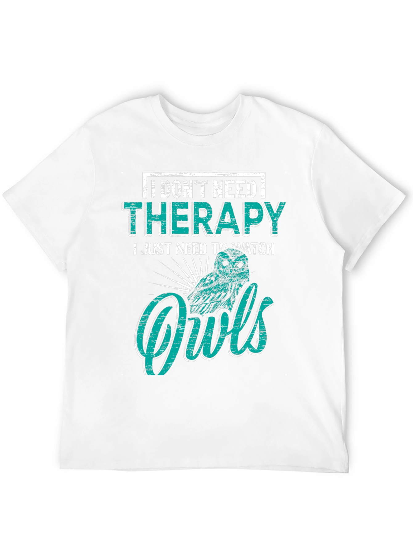 Owl Lover Therapy T-Shirt