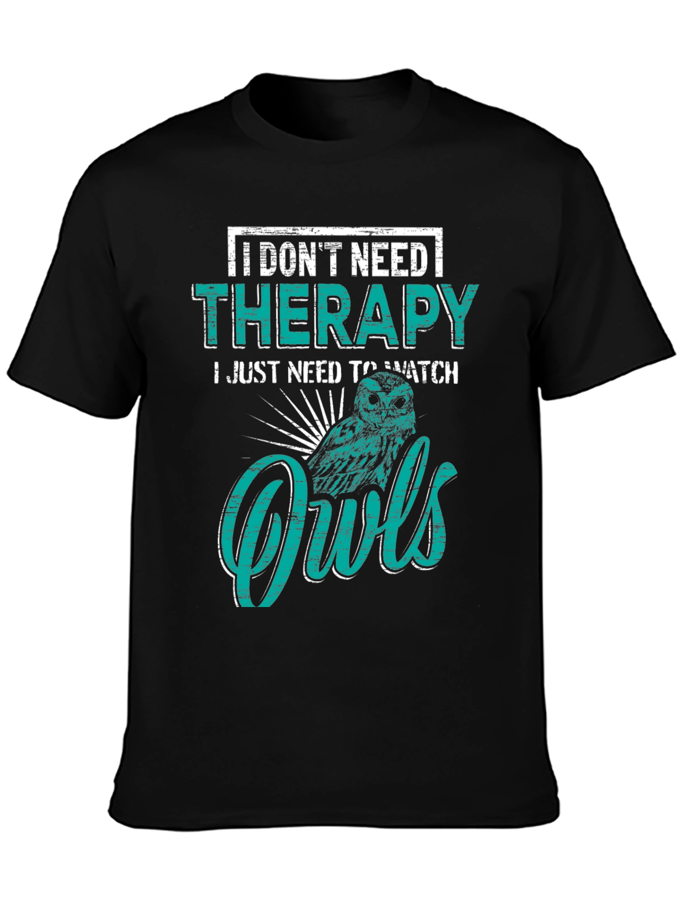 Owl Lover Therapy T-Shirt