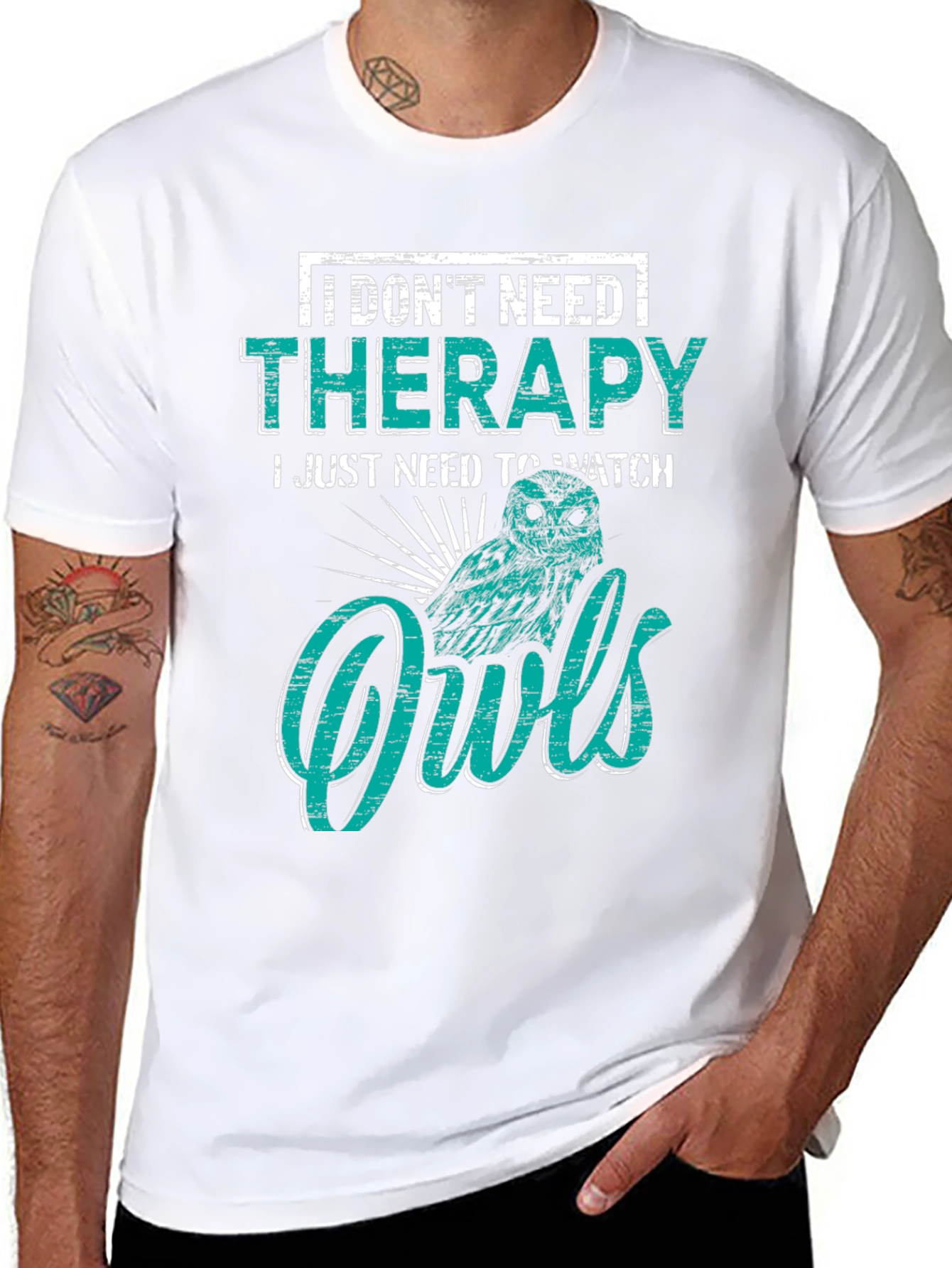 Owl Lover Therapy T-Shirt